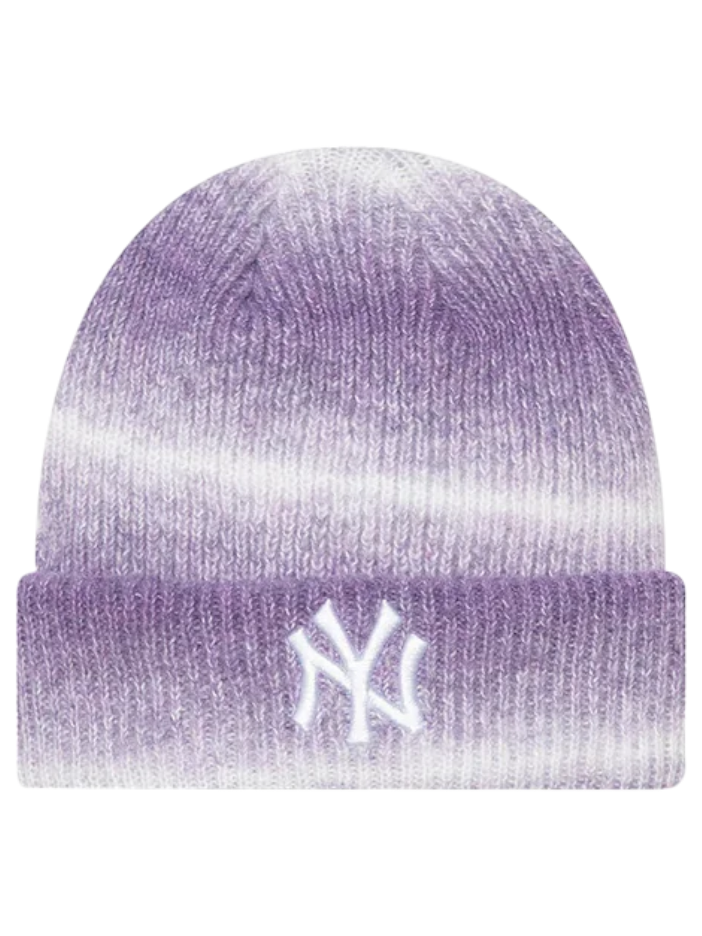 New Era Beanie New York Yankees Space Dye Purple