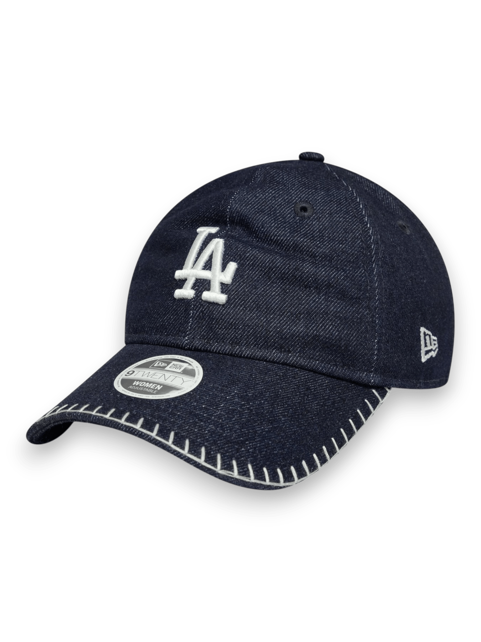 New Era 9TWENTY LA Dodgers MLB Denim Stitch Blue Navy