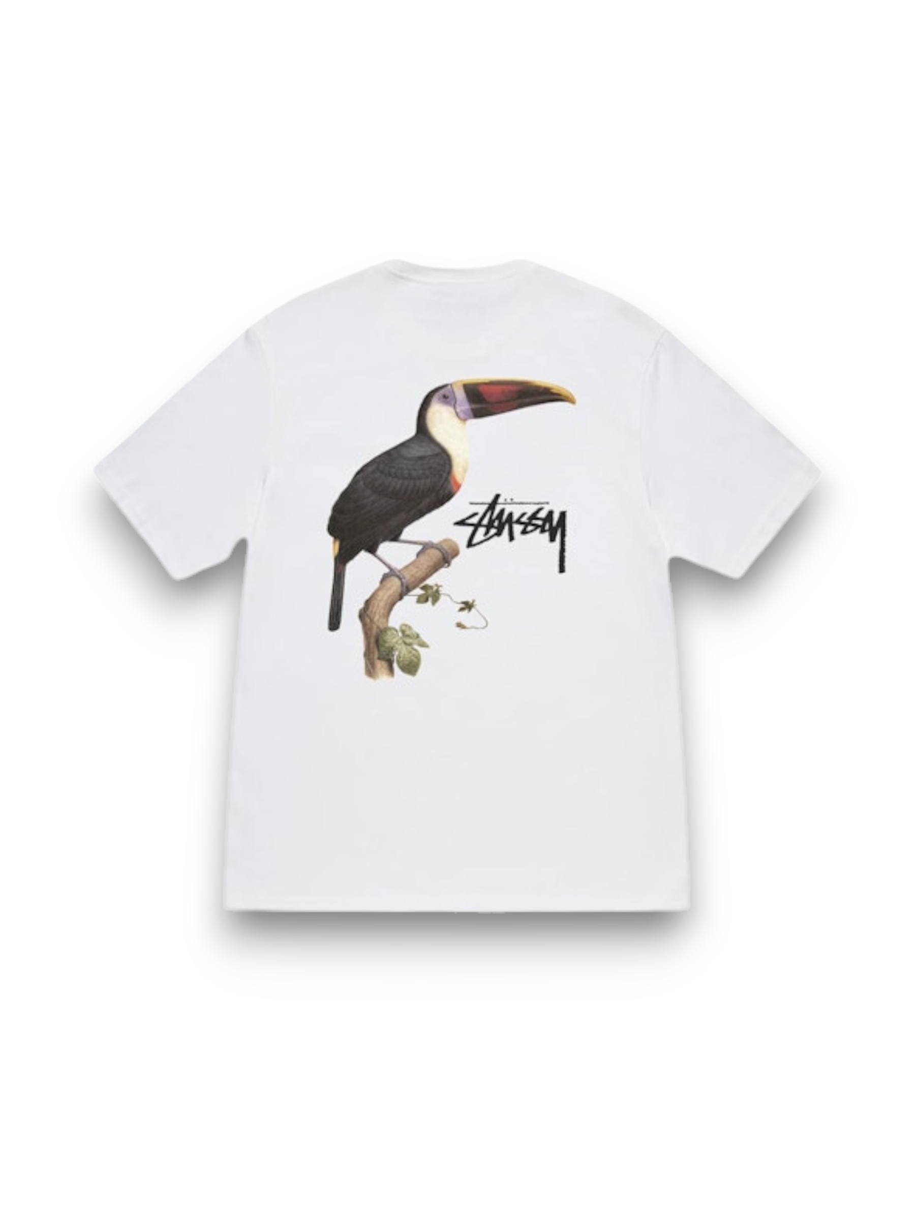 Stussy Toucan Tee White