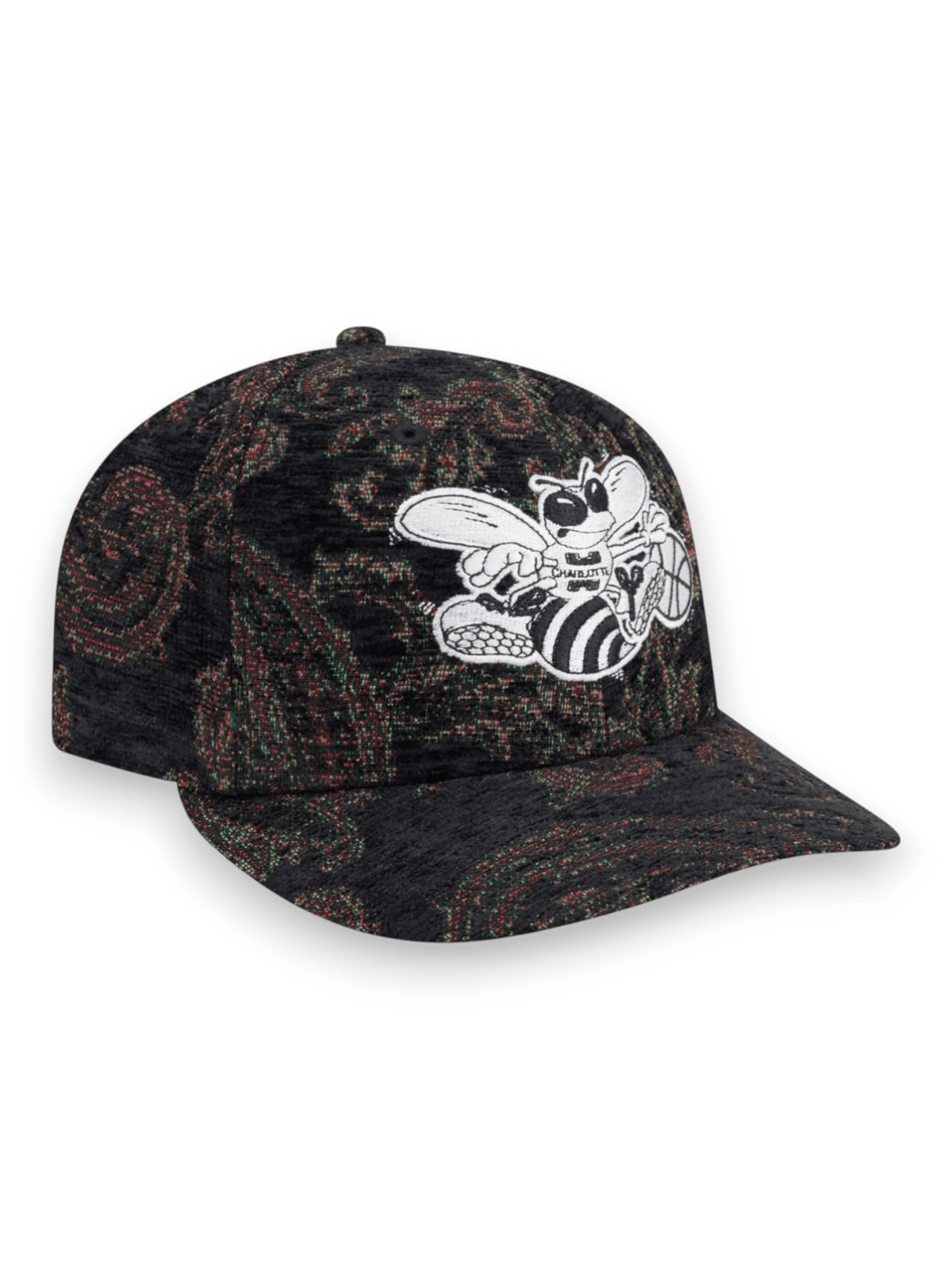 New Era Cap 59FIFTY Three Looms Jacquard Chenille Charlotte Hornets