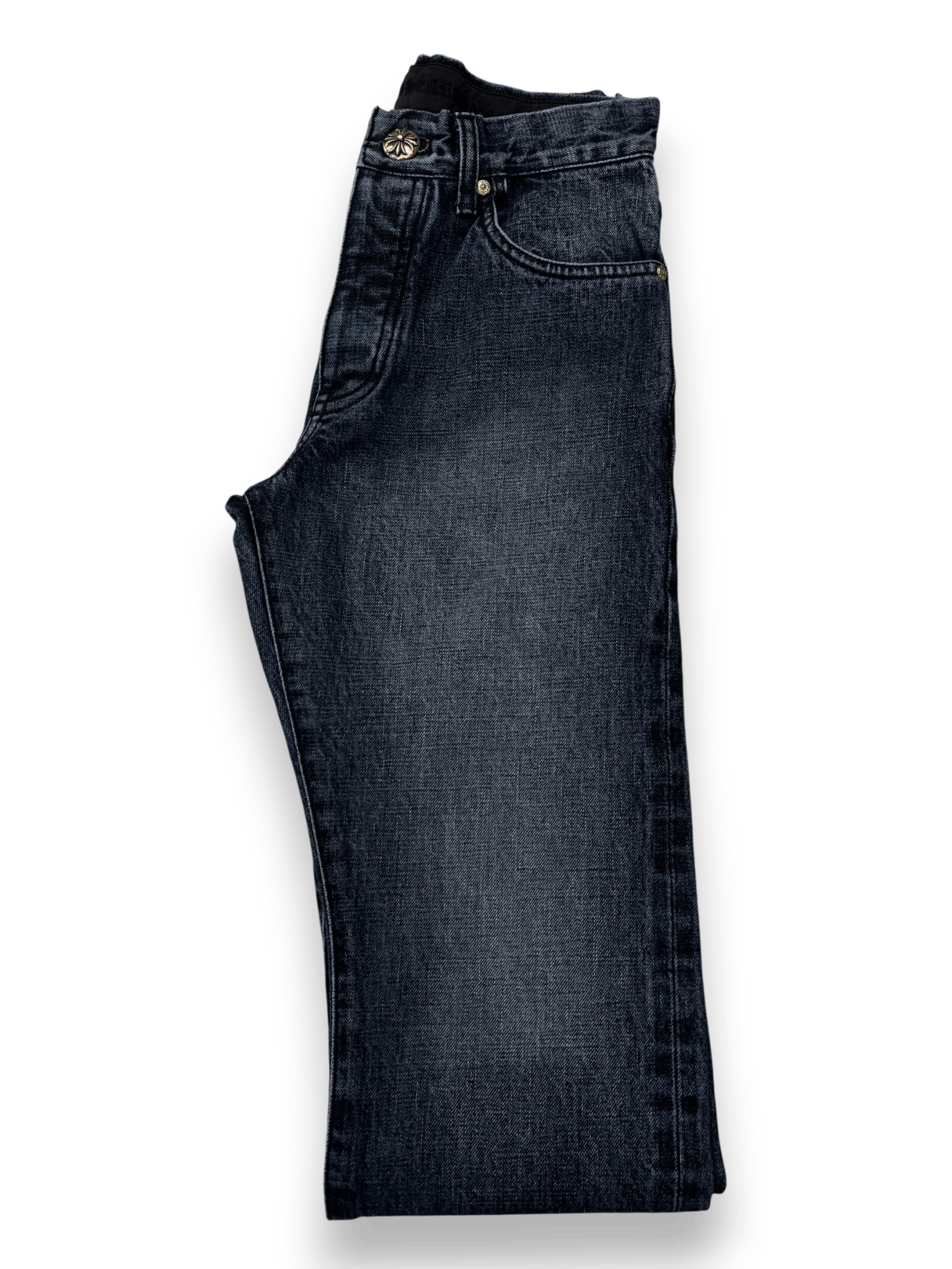 Chrome Hearts Chrome Hearts Straight Leg Indigo Wash Denim Jeans