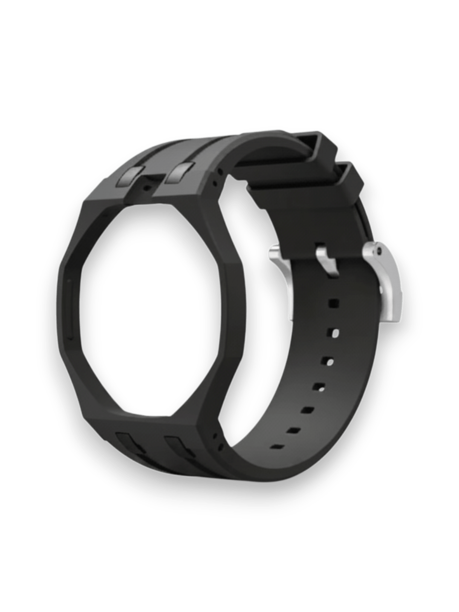 Ap Swatch Royal Pop Bioceramic And Silicone Strap Full Black