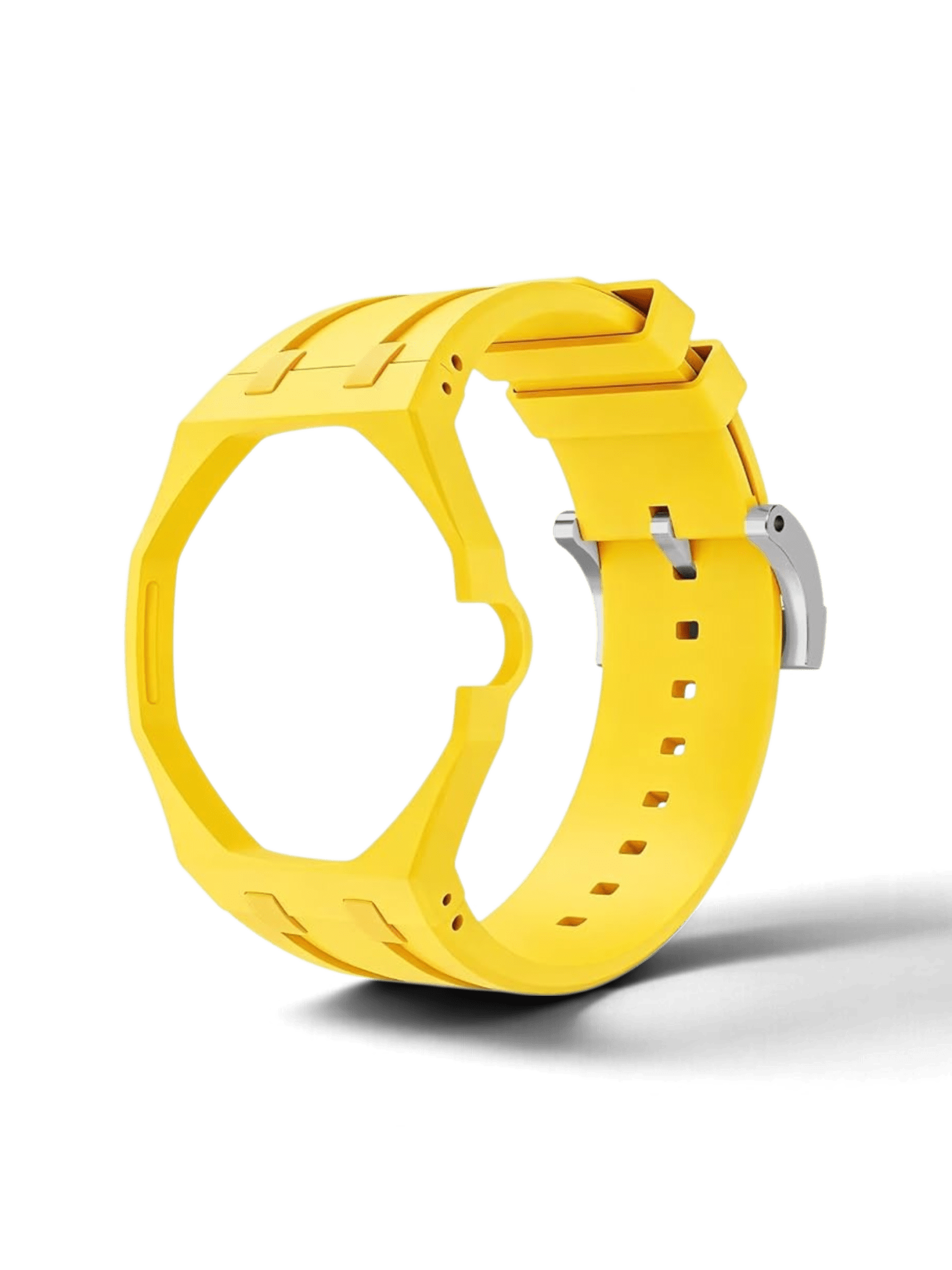 Ap Swatch Royal Pop Bioceramic And Silicone Strap Yellow