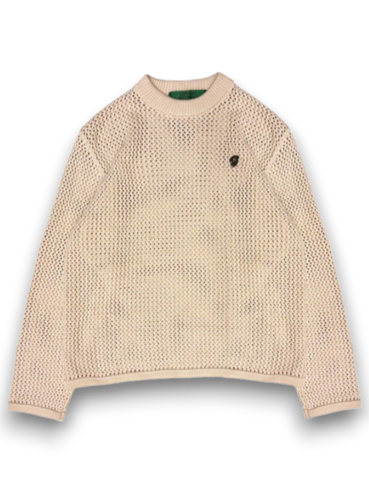 Garment Workshop Crochet Crewneck Heavy Cream