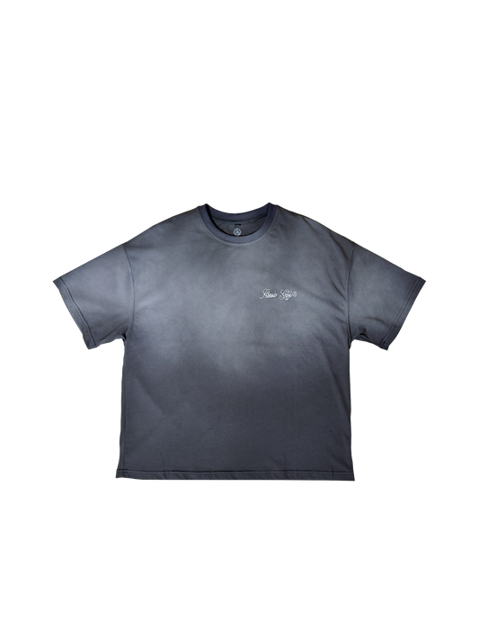 Alessio Giffi 24/7 basic tees Stone washed grey