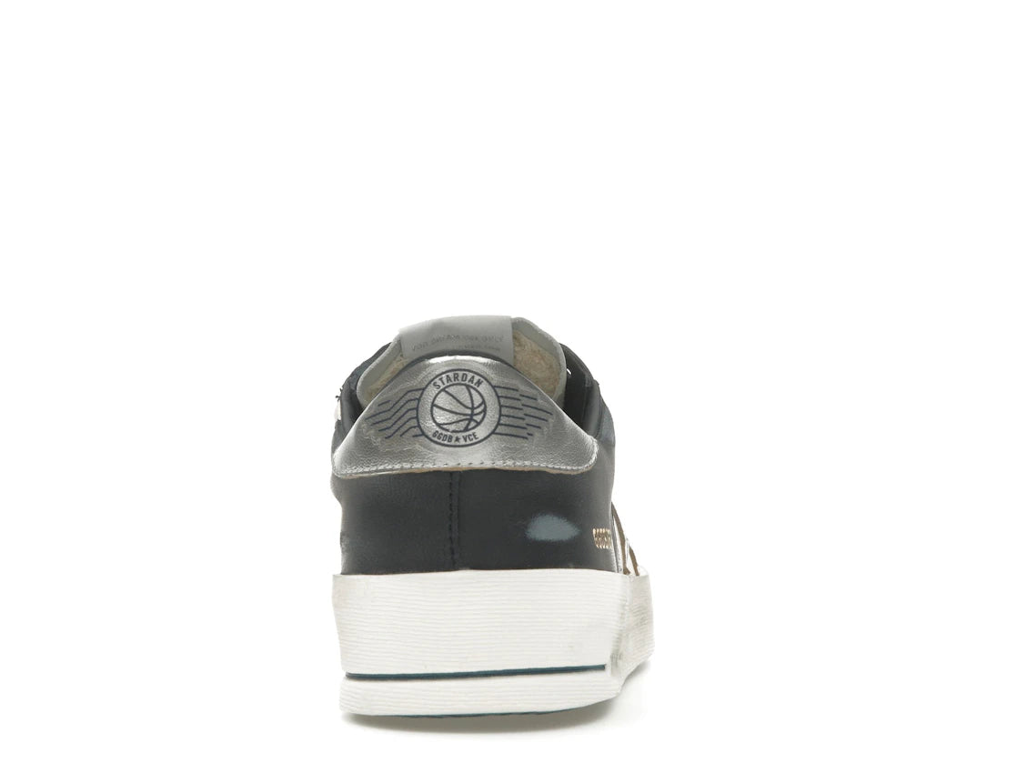 Golden Goose Stardan Optic White Navy Silver