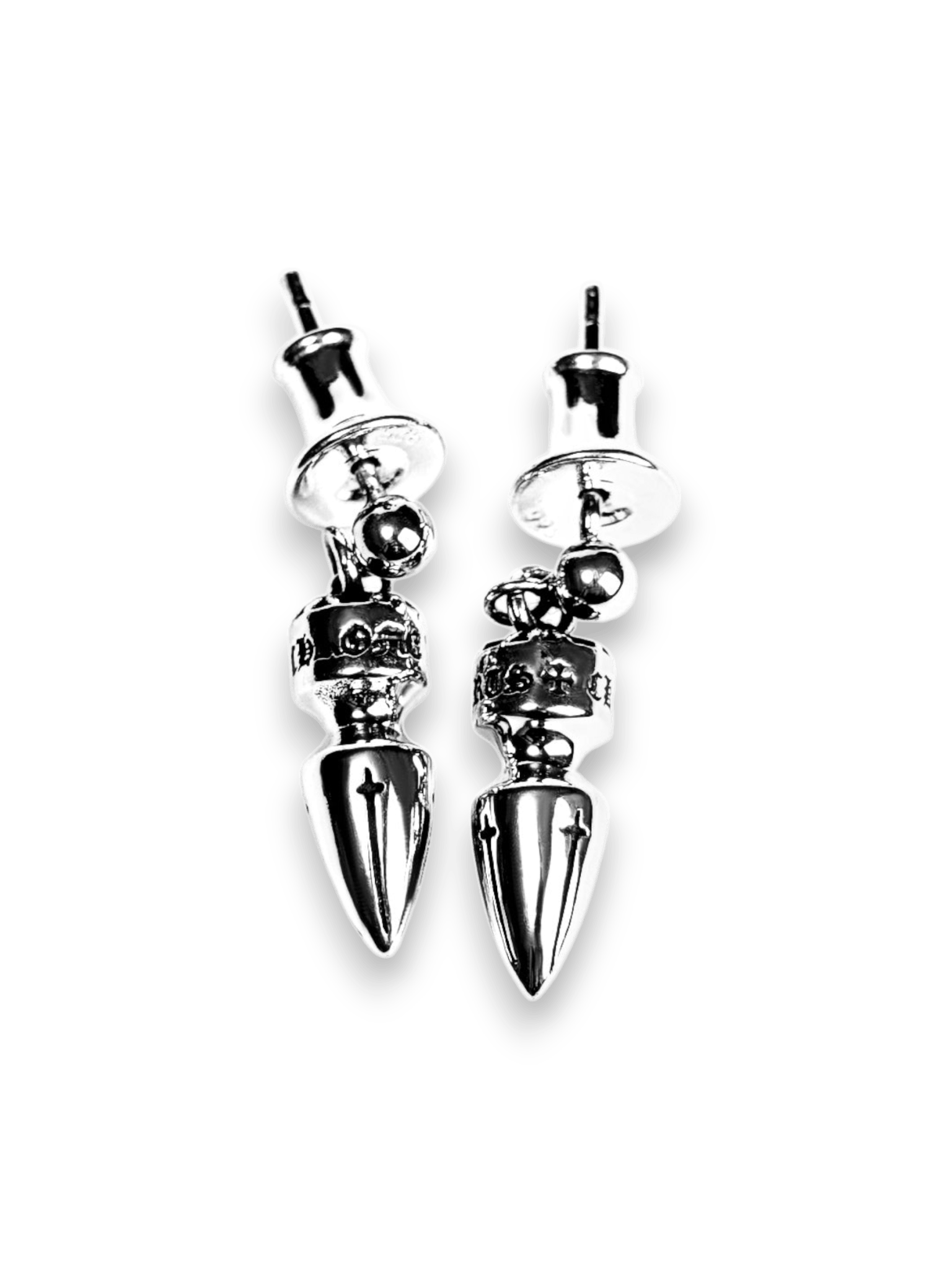 Chrome Hearts Single Spike Earrings