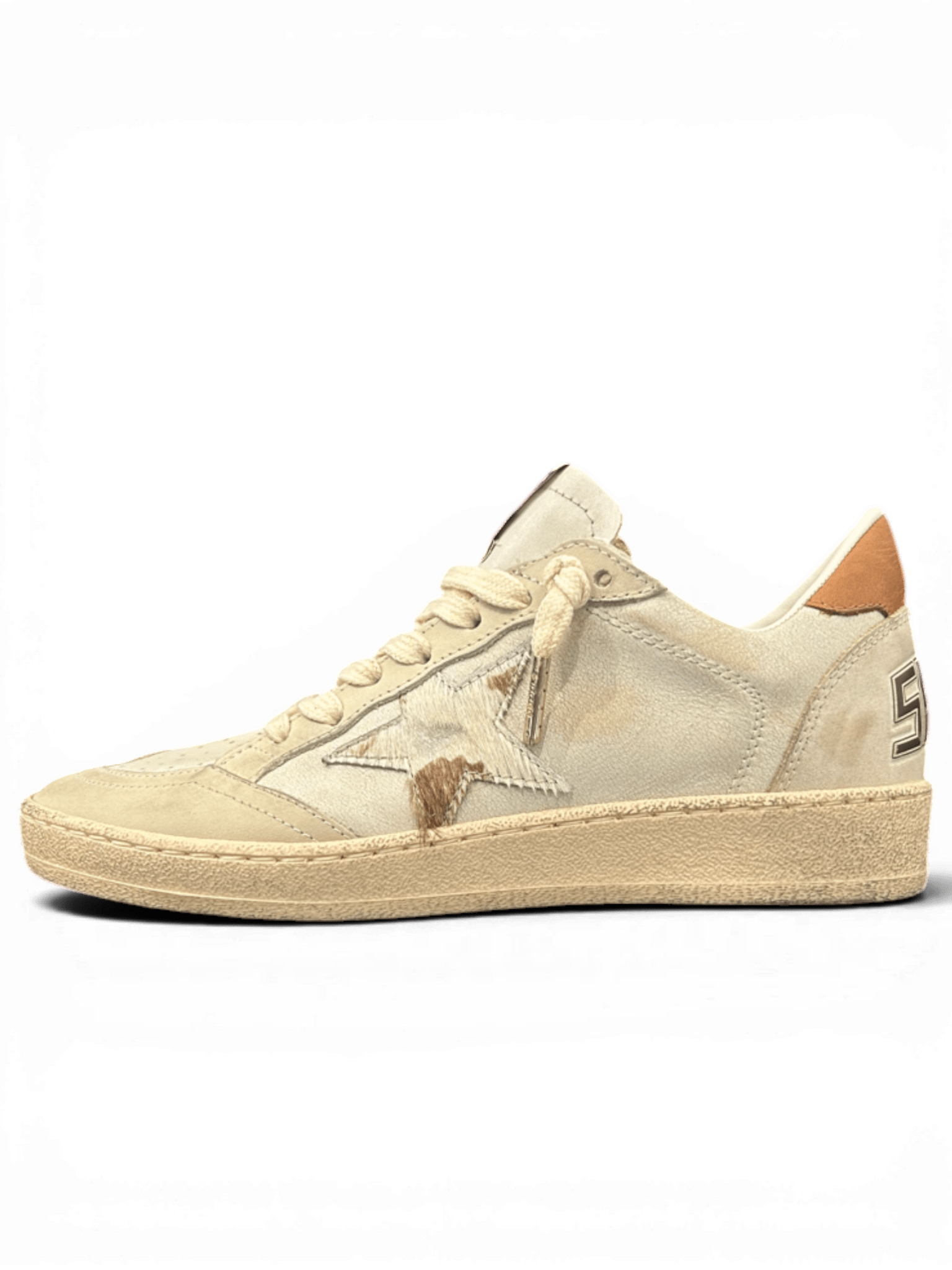 Golden Goose Ball-Star White With Pony Star