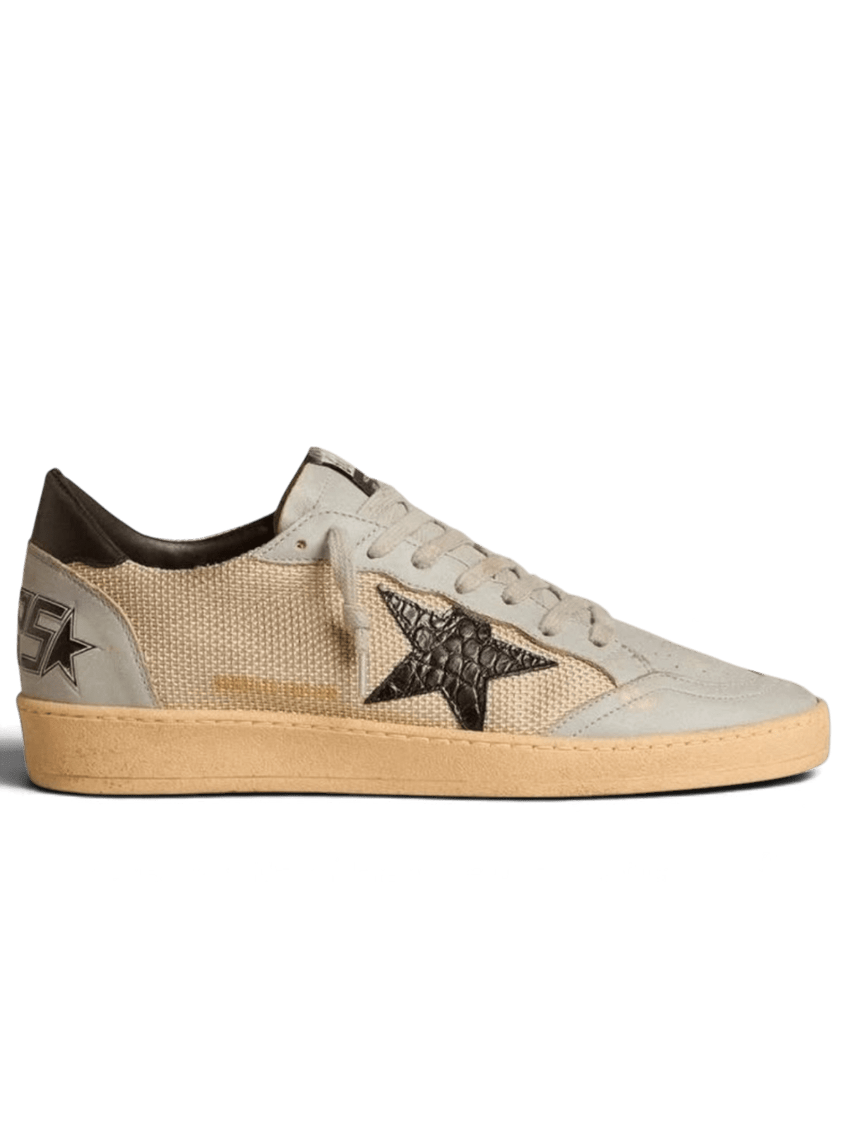 Golden Goose Ballstar Limited Black Croc