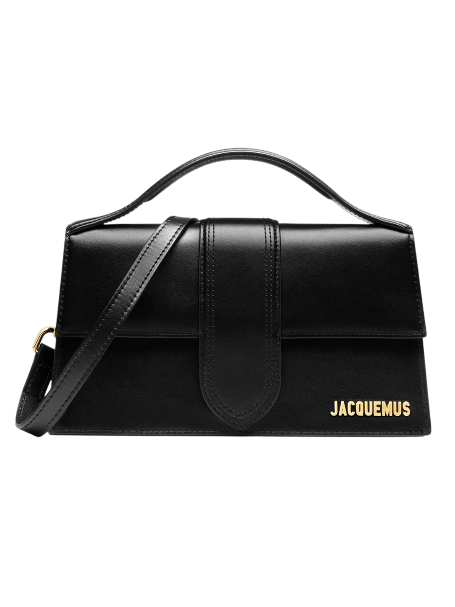 Jacquemus Le Grand Bambino Crossbody Strap Handbag Black