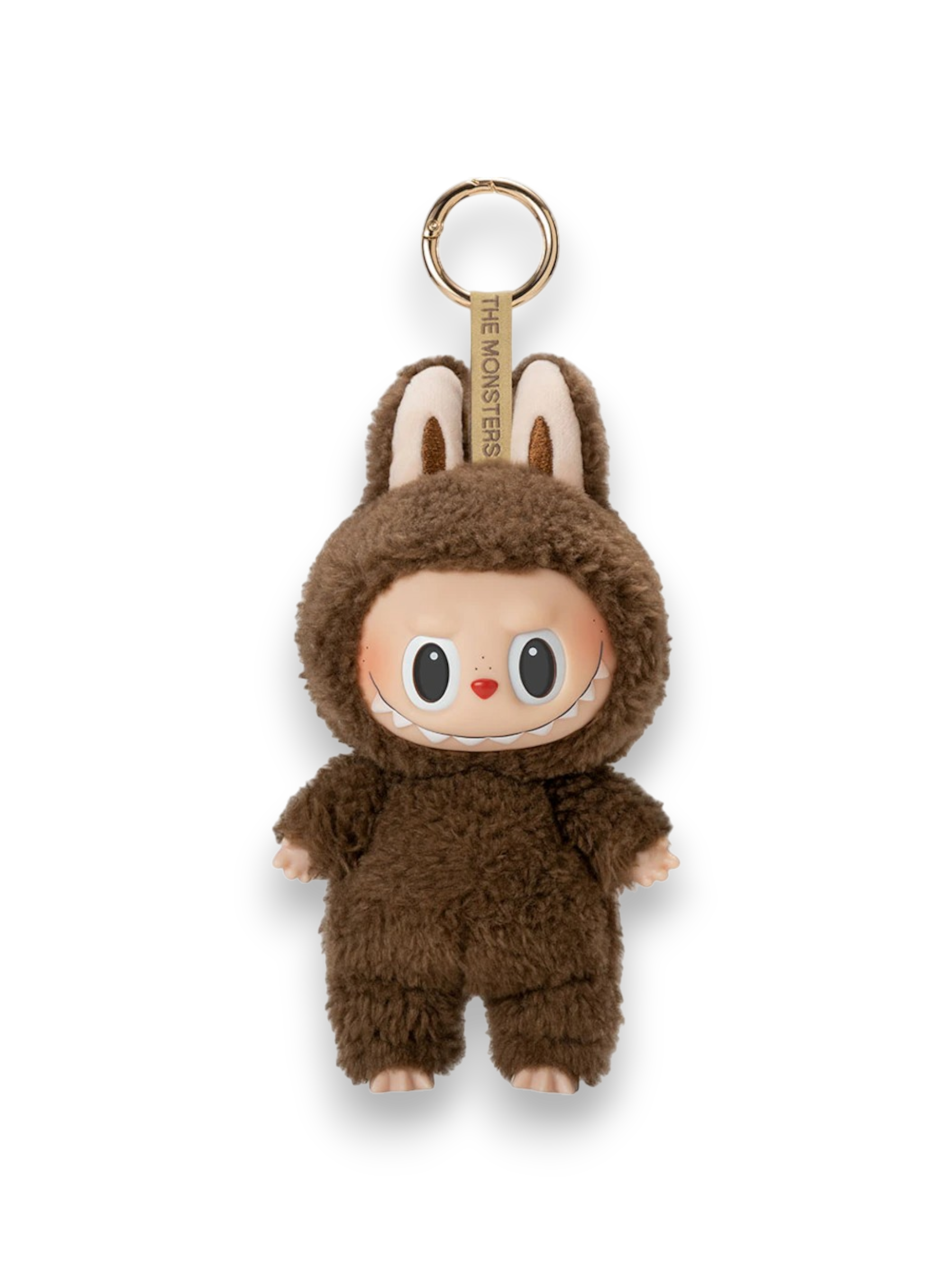 Pop Mart Labubu The Monsters Tasty Macarons Chestnut Cocoa Vinyl Plush Pendant