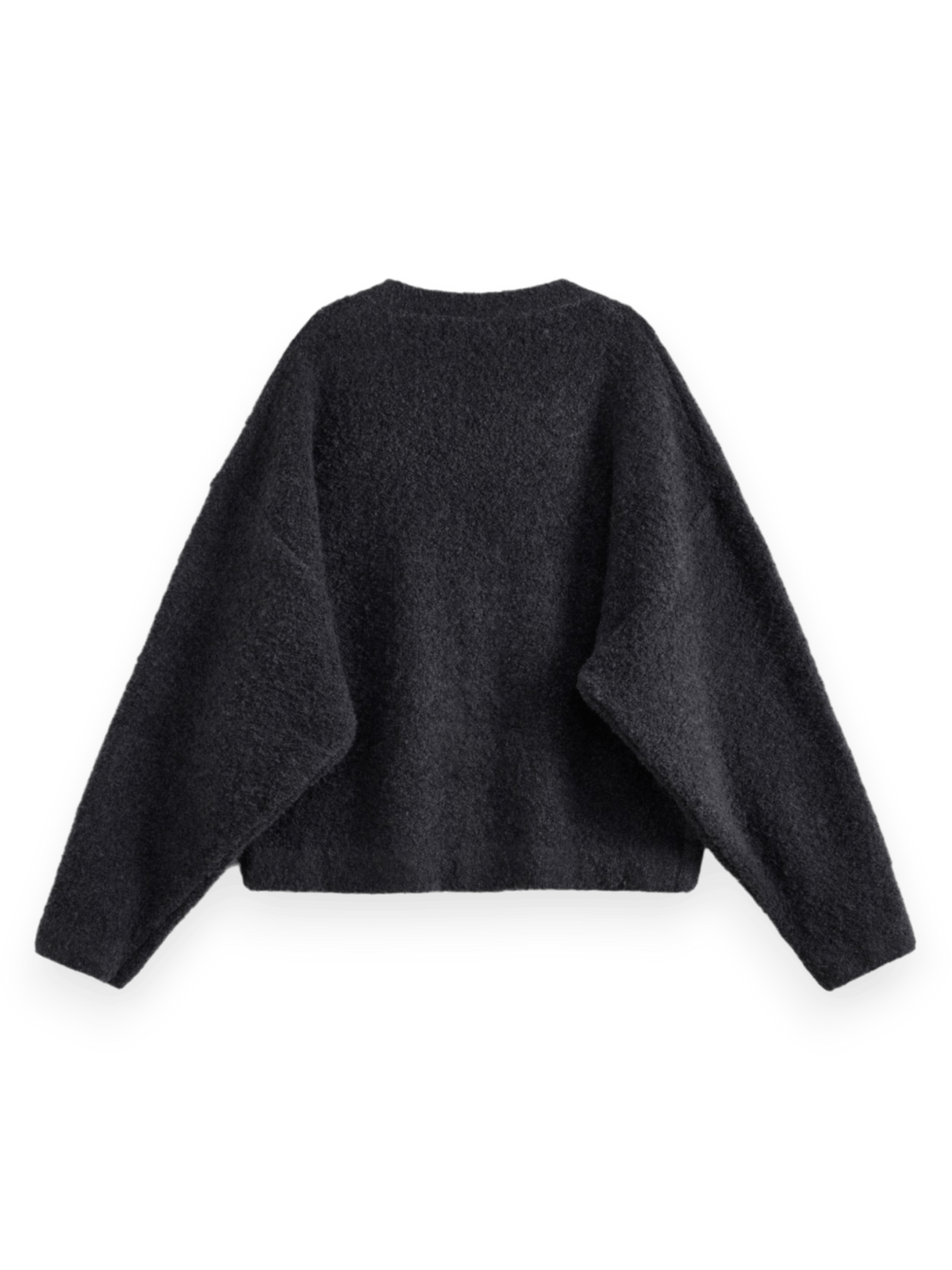 Acupuncture Cozy Cardigan Dark Grey