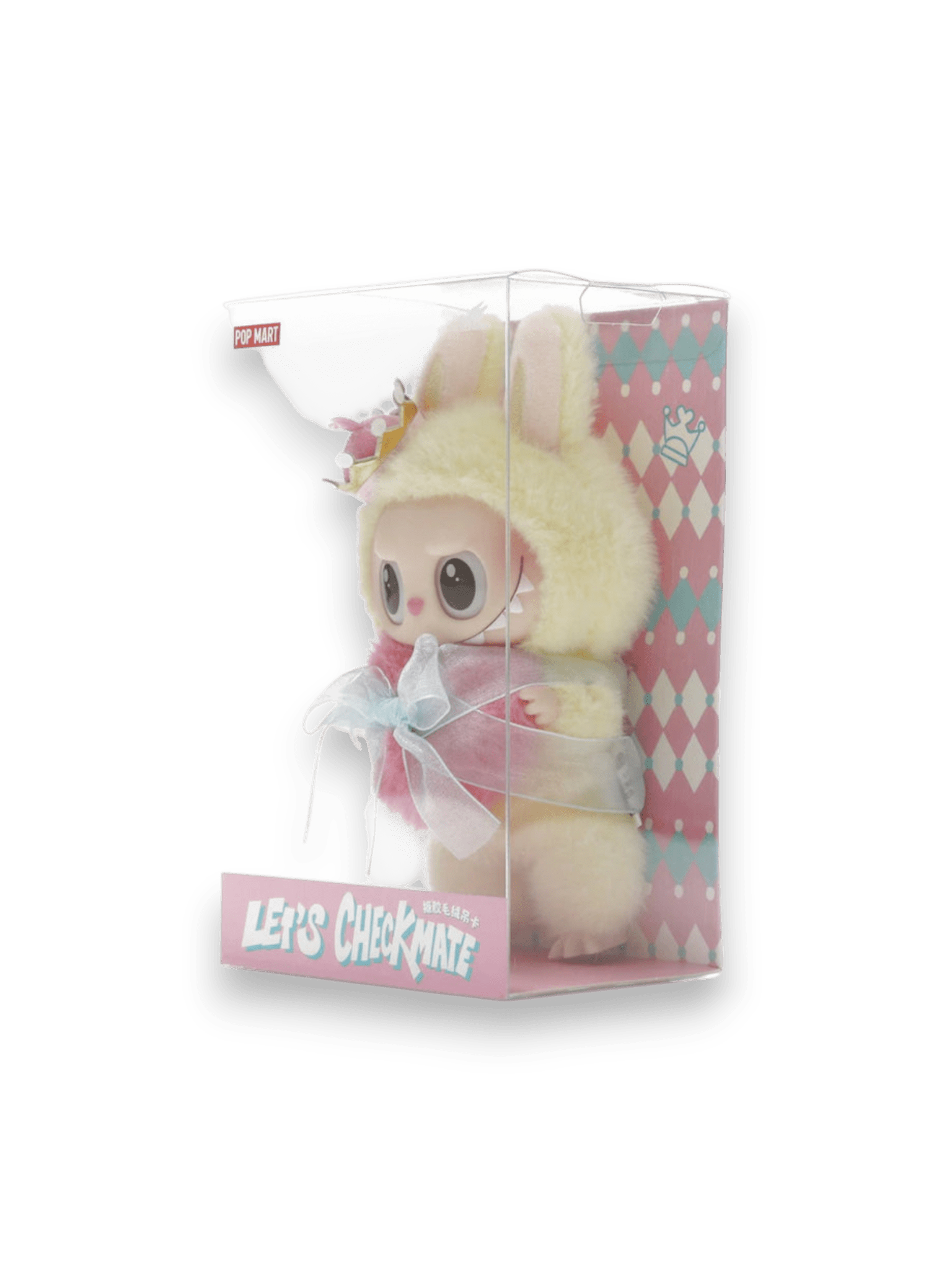 Pop Mart Labubu The Monsters Let's Checkmate Series Vinyl Plush Hanging Card