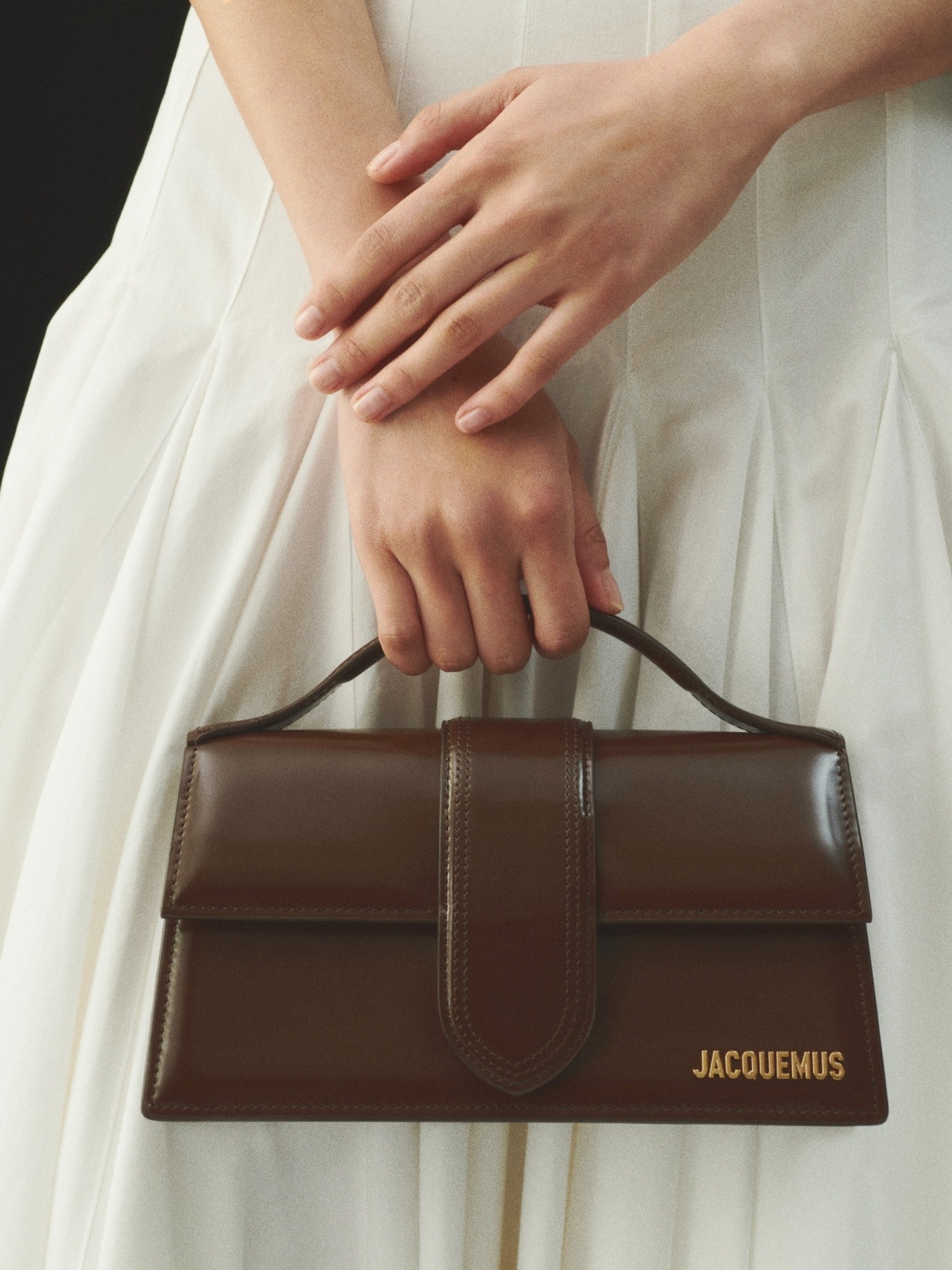 Jacquemus Il grande Bambino Brown
