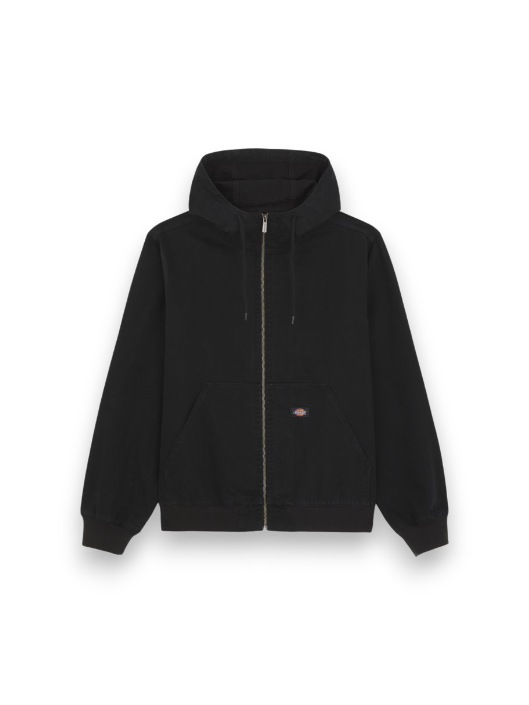 Dickies Canvas Hooded Unlined Jacket Stonewashed Black