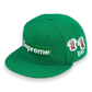 Supreme Jerseys Box Logo New Era Fitted Hat Green