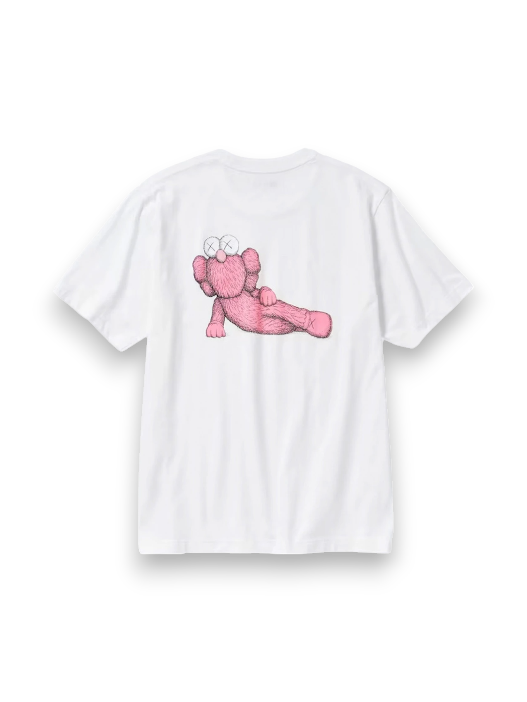 KAWS x Uniqlo UT Short Sleeve Graphic T-shirt (US Sizing) White/Rose