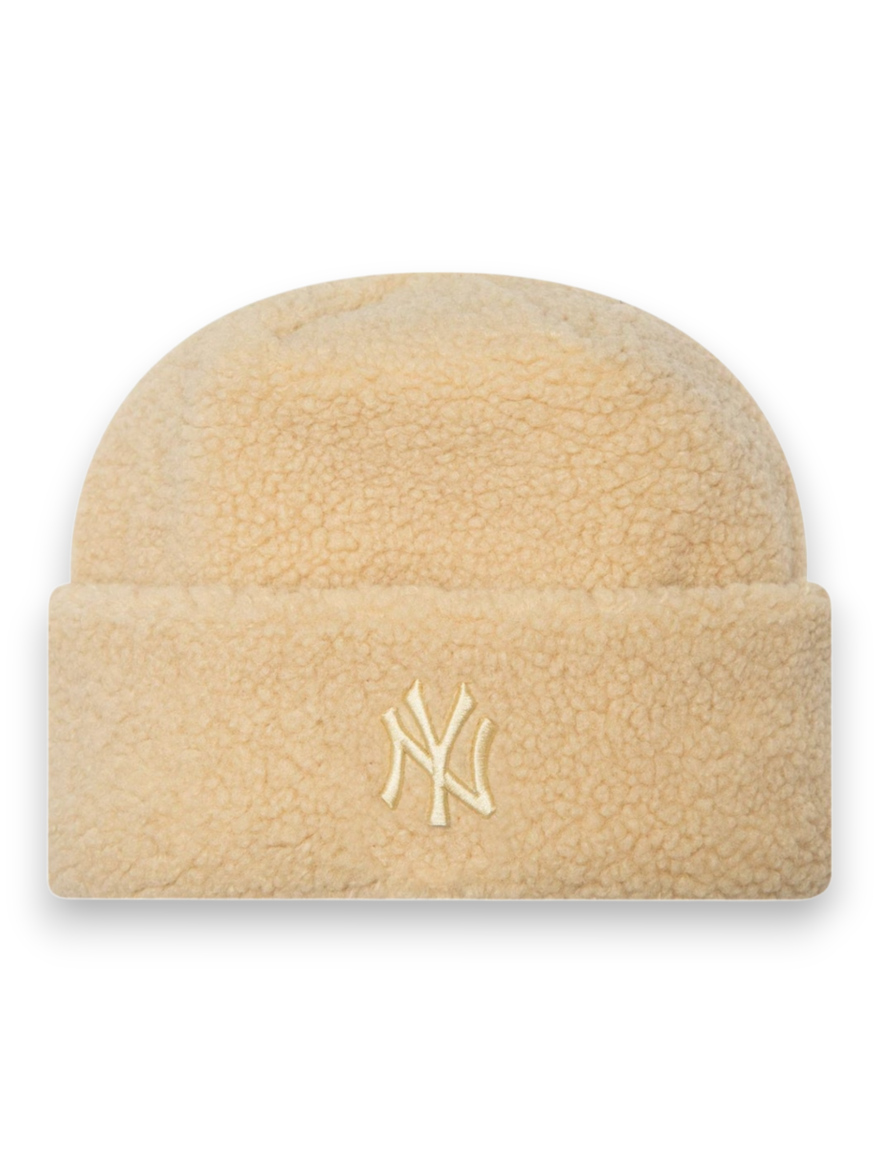 New Era Beanie New York Yankees Borg Natural