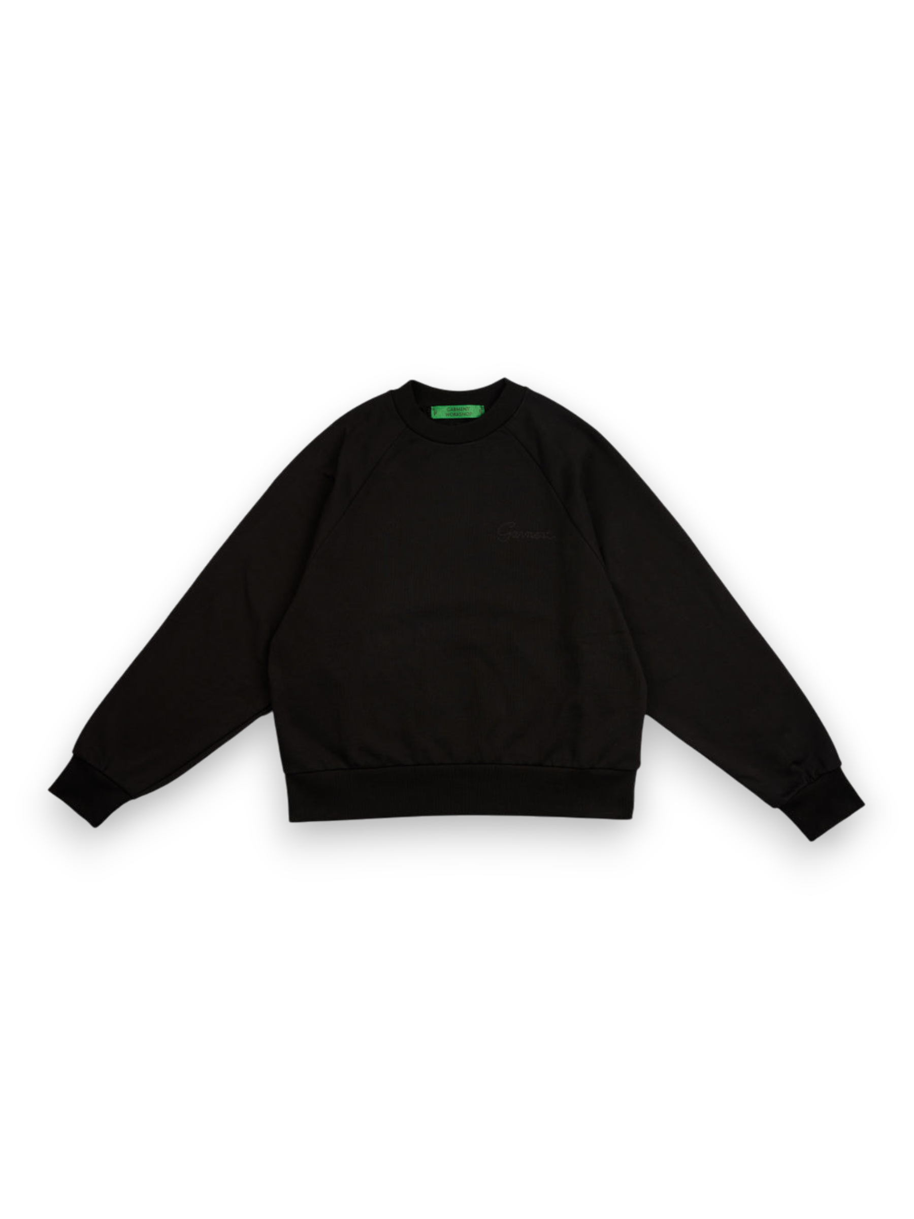 Garment Workshop Knitted Crewneck Chaos Black