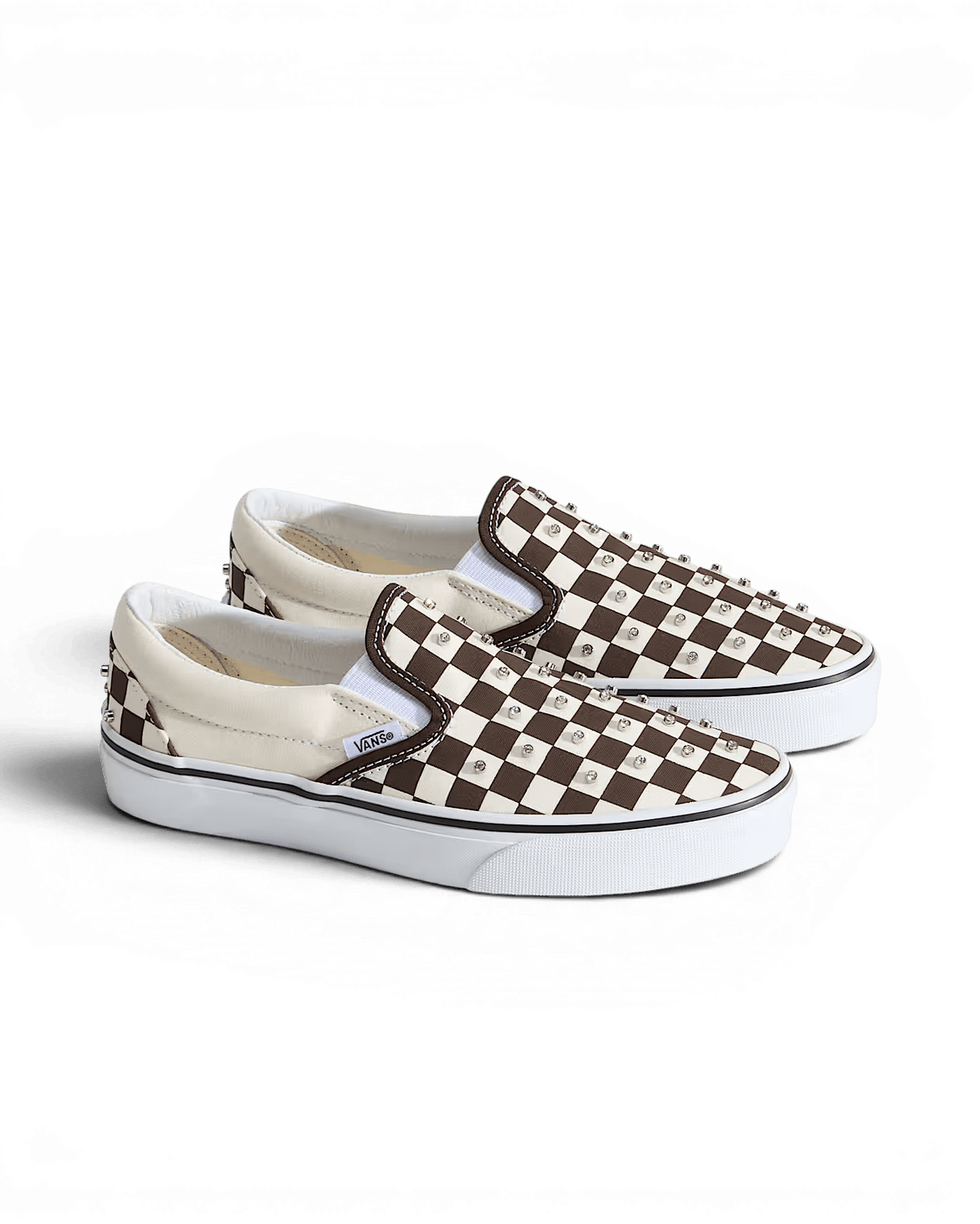 Vans Classic Slip-On Rhinestone Demitasse Brown