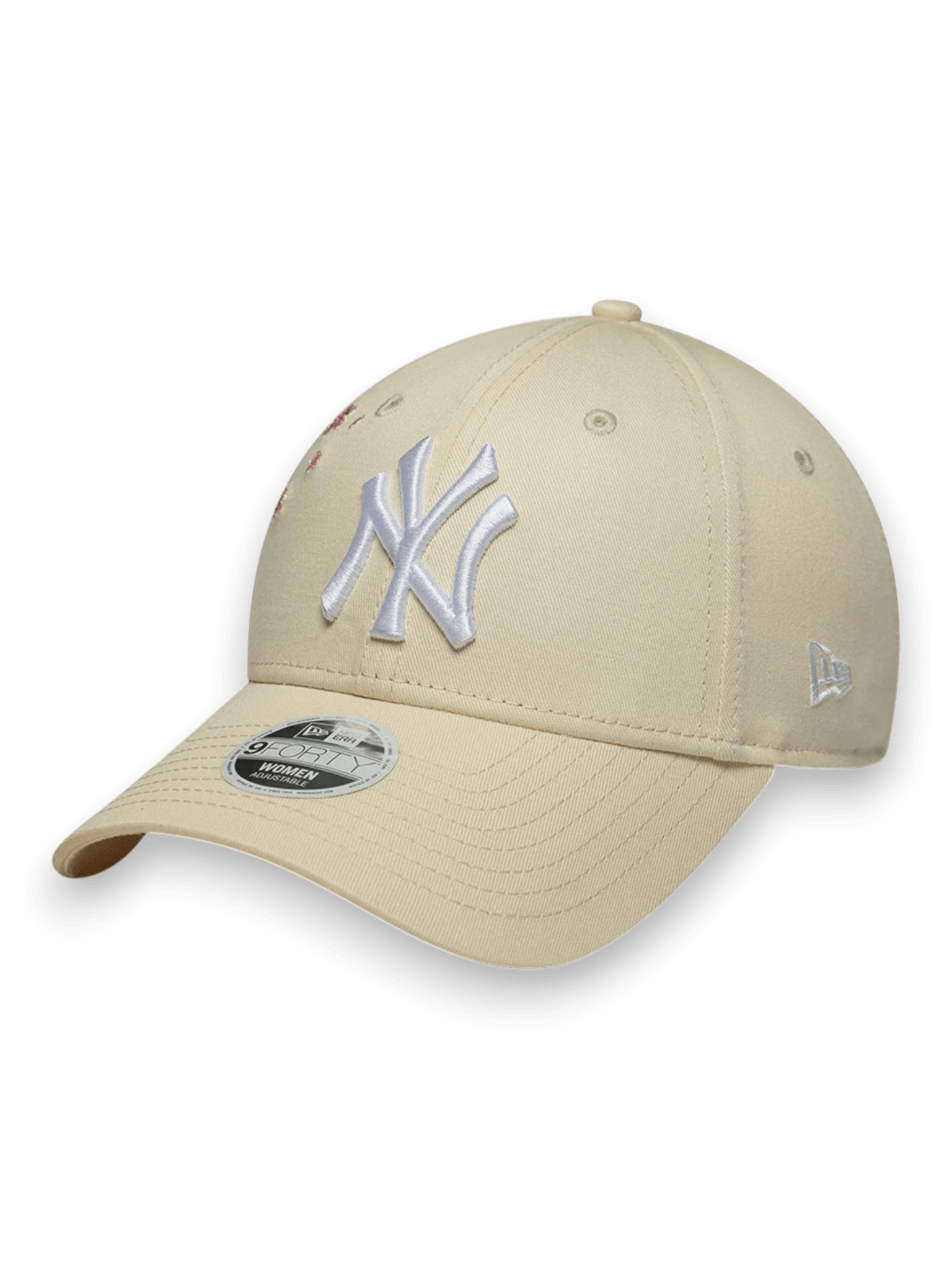 New Era Cap 9FORTY New York Yankees MLB Floral Icon Cream