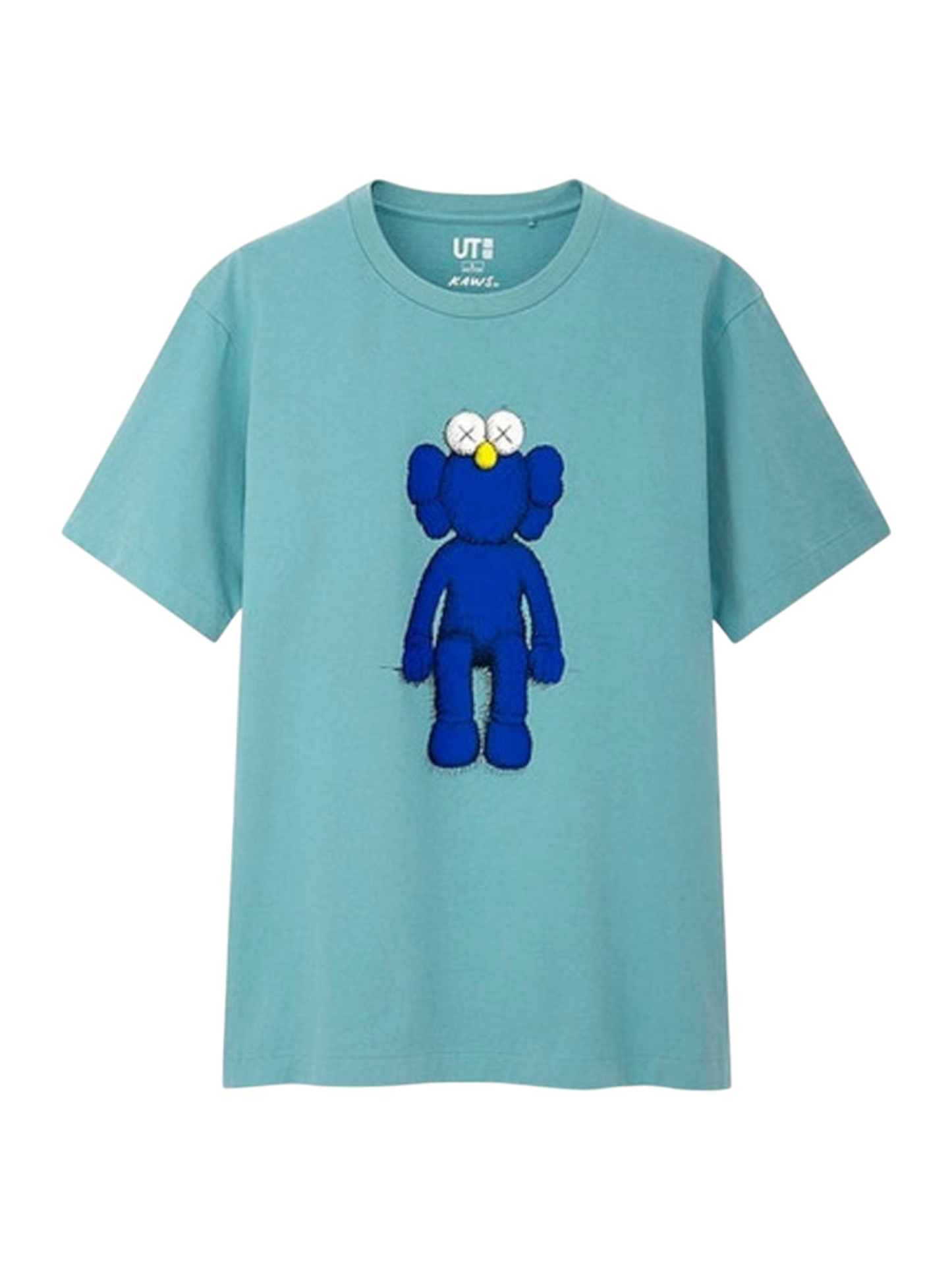 KAWS x Uniqlo Blue BFF Tee (Japanese Sizing) Green