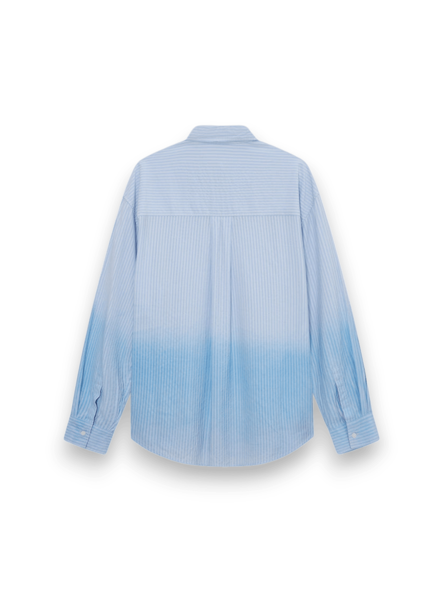 Acupuncture Faded Stripes Shirt Light Blue