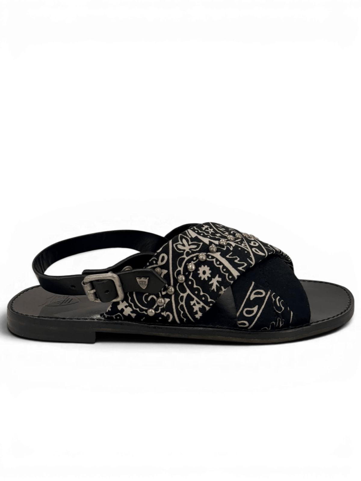 HTC Los Angeles BANDANA CROSS SANDAL BLACK