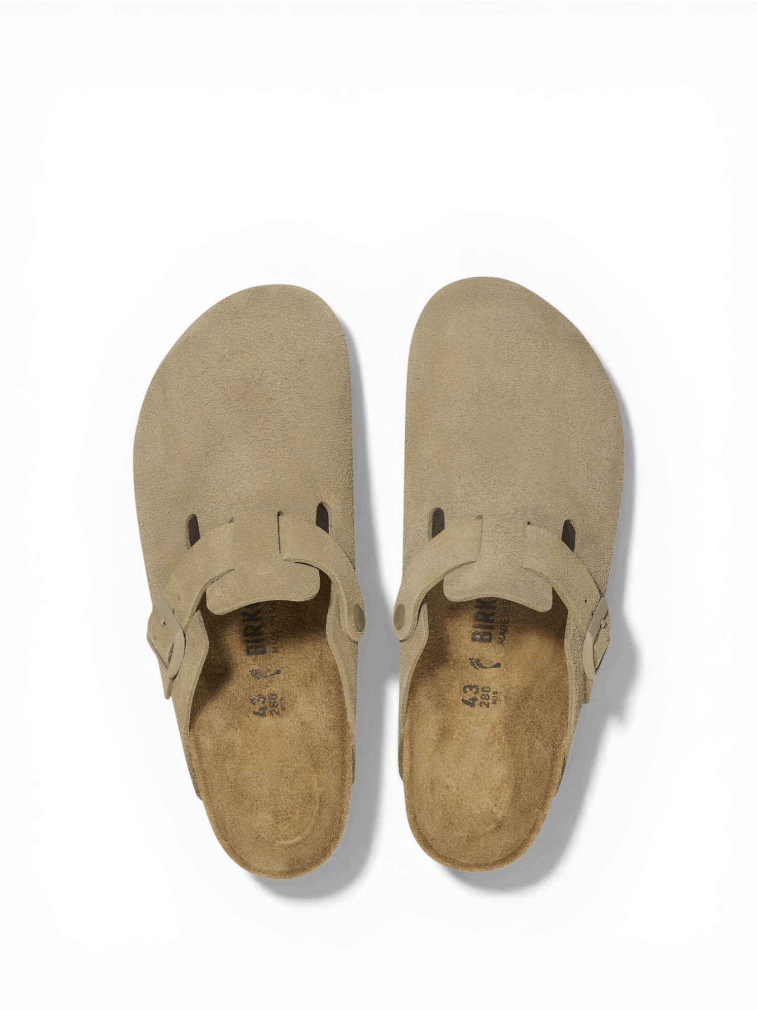 Birkenstock Boston Suede Khaki