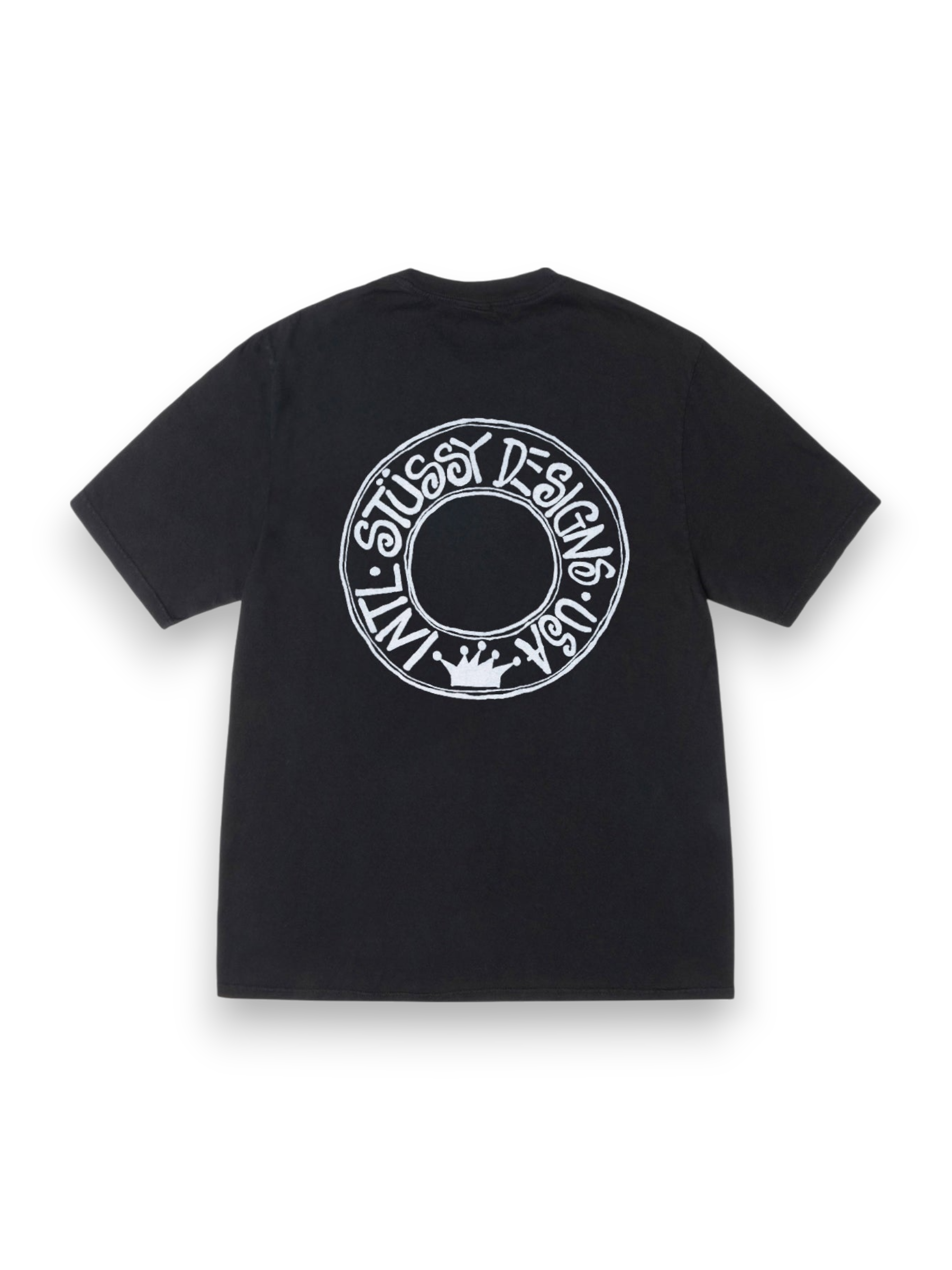 Stussy Buana Pigment Dyed Tee Black