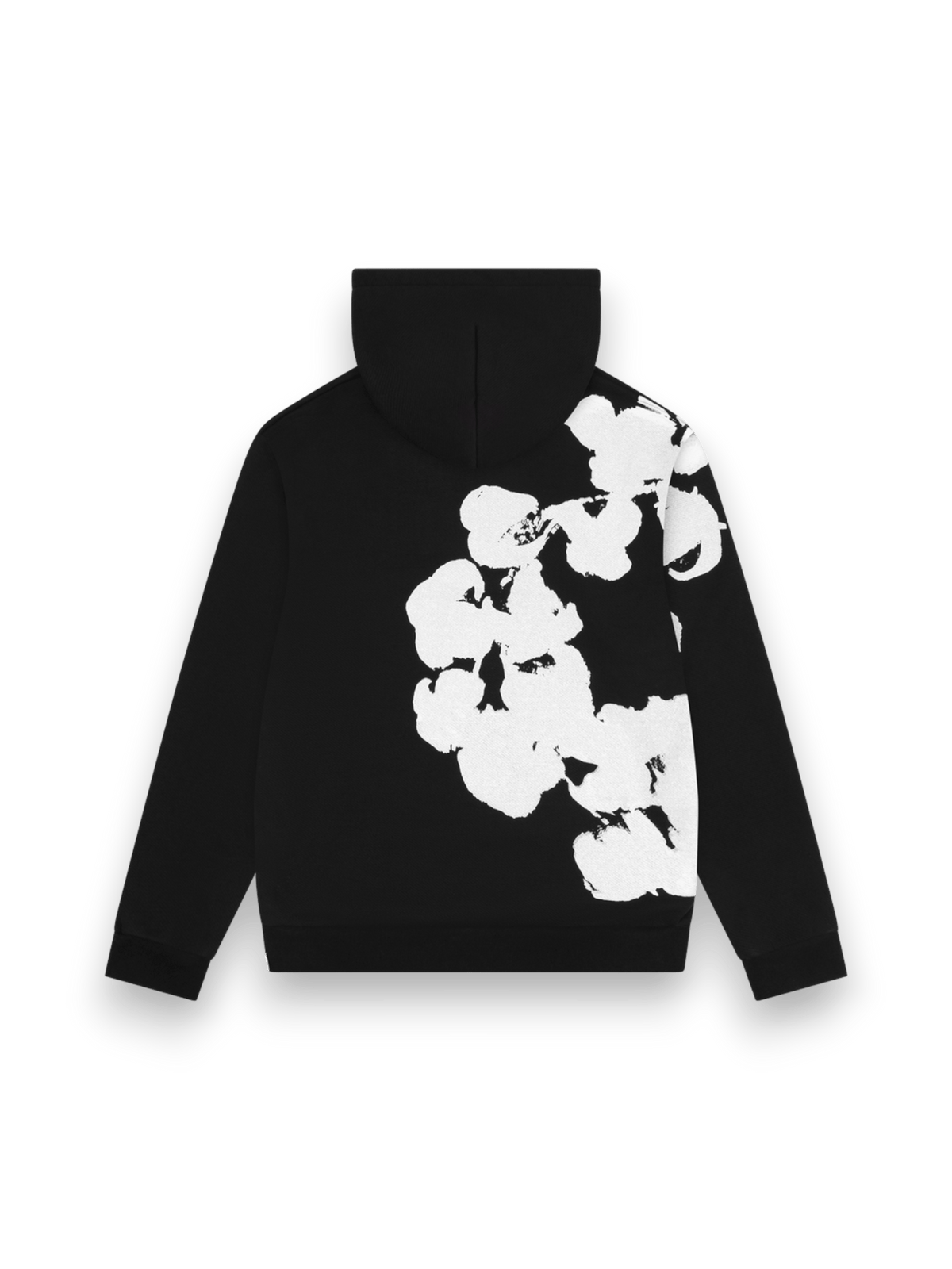 Denim Tears Big Cotton Wreath Sweatshirt Black