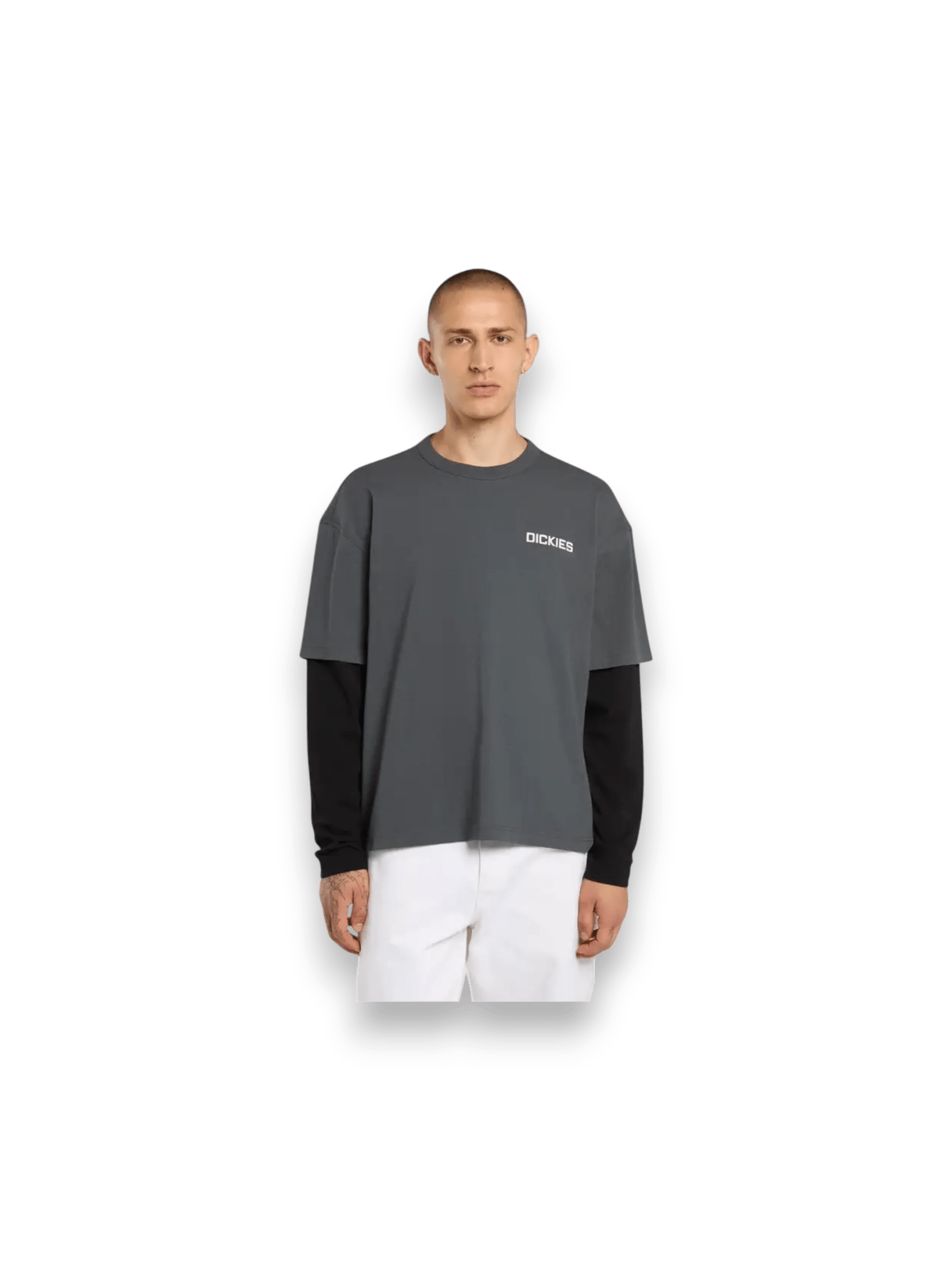 Dickies Payson 2Fer Tee Black
