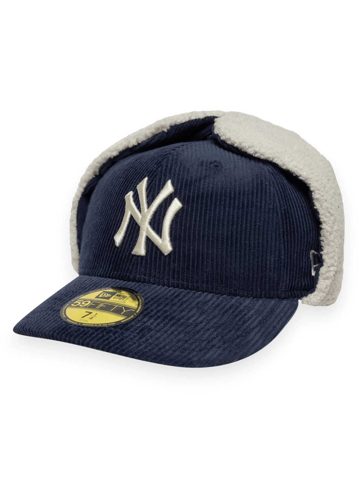 New Era Cap 59FIFTY Fitted Dogear New York Yankees MLB Cord Blu Navy