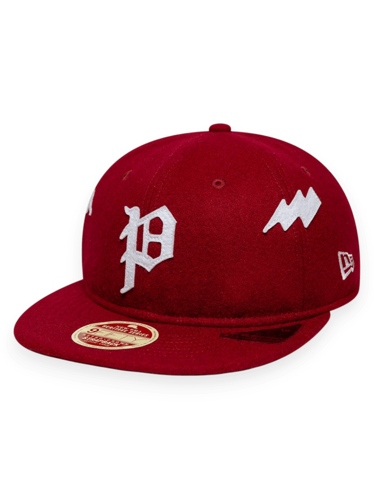 New Era Cap 9FIFTY Retro Crown Philadelphia Phillies MLB Heritage Dark Red