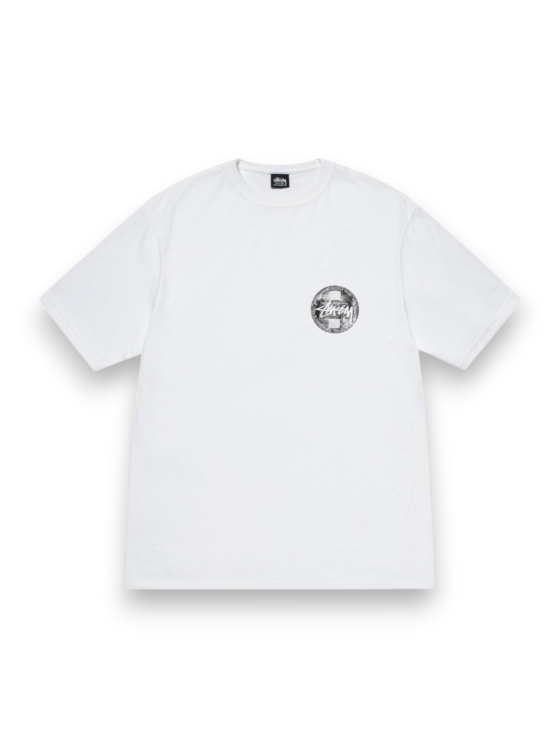 Stussy Dot Stamp Tee White