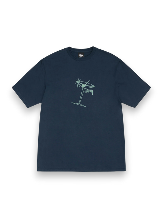 Stussy Martini Tee Navy