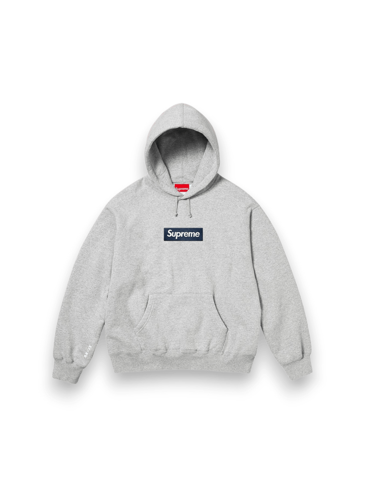 Supreme Box Logo Hooded Sweatshirt Heather Grey (FW25)
