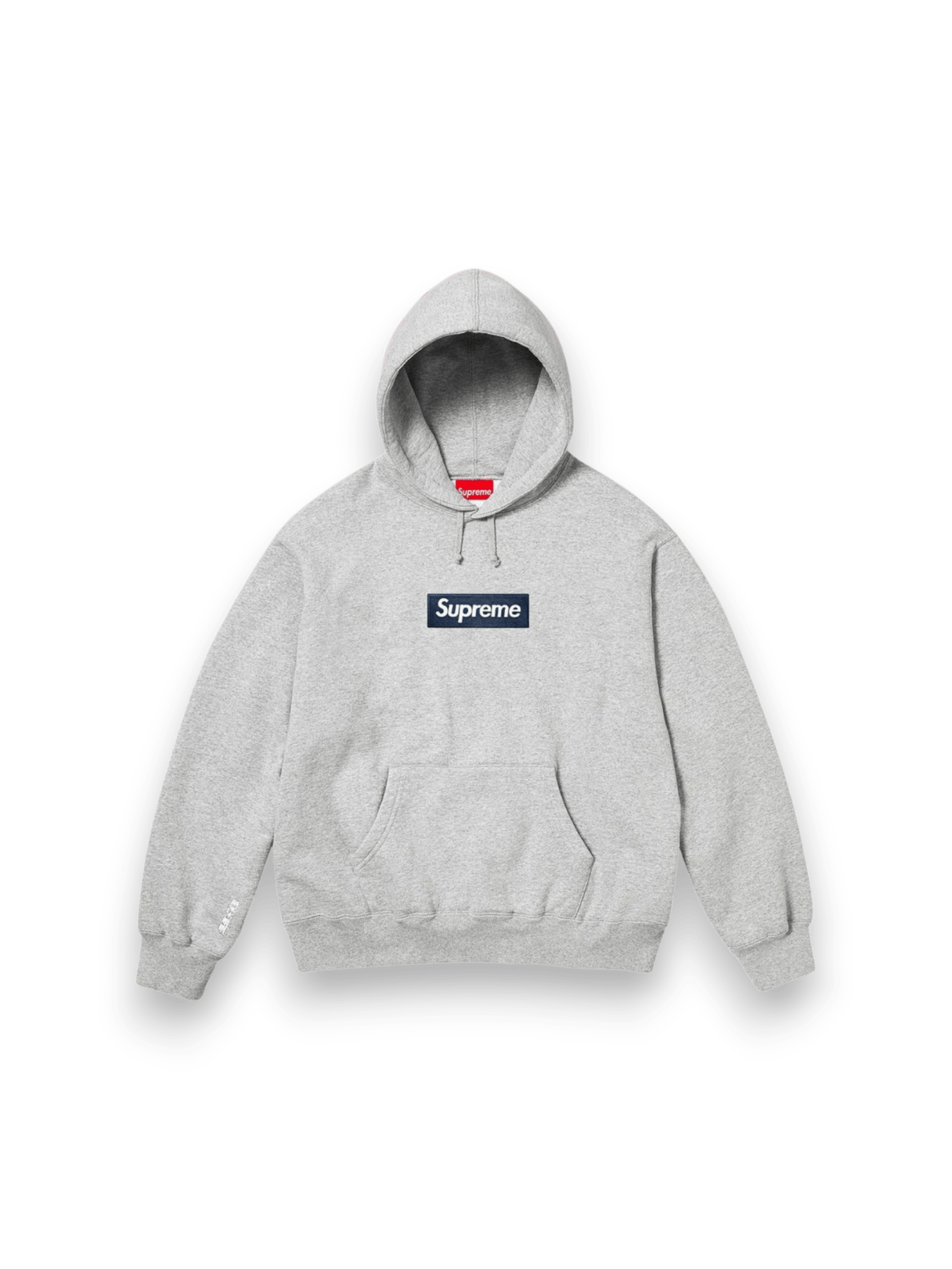 Supreme Box Logo Hooded Sweatshirt Heather Grey (FW25)
