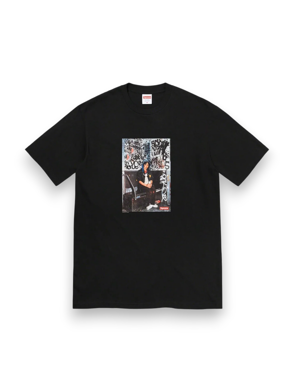 Supreme Lady Pink Tee Black