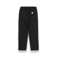 Carhartt WIP Double Knee Organic Pant Dearborn Pantaloni (black aged canvas)