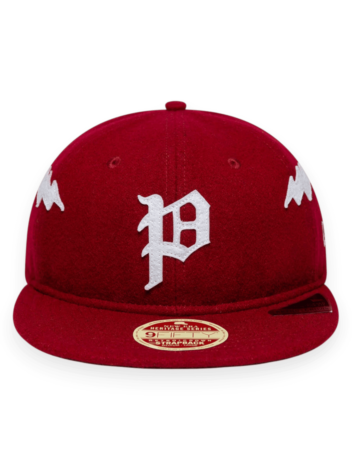 New Era Cap 9FIFTY Retro Crown Philadelphia Phillies MLB Heritage Dark Red