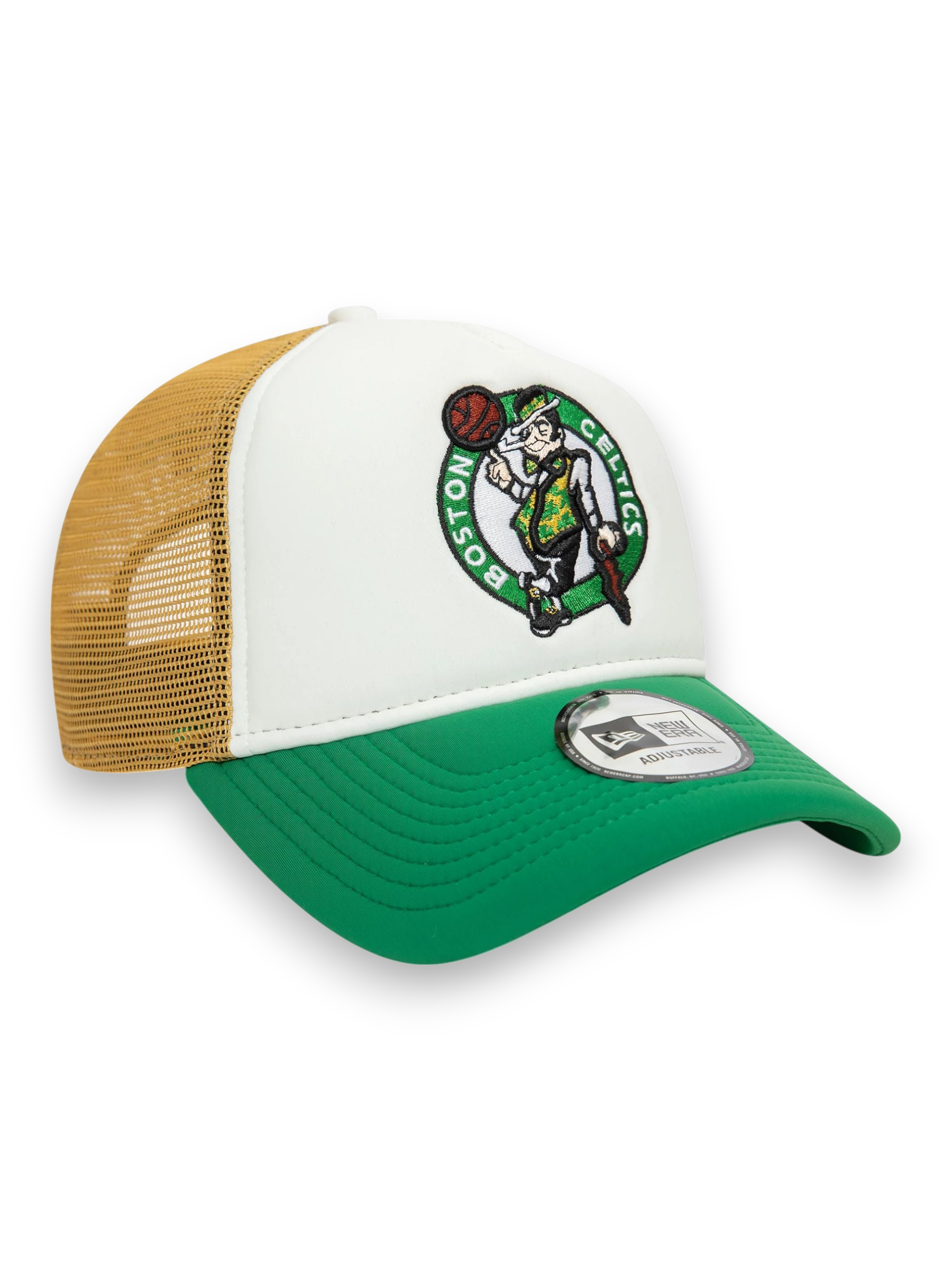 New Era 9FORTY A-Frame Trucker Boston Celtics NBA Flower