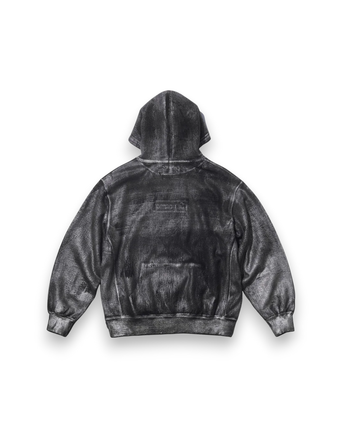 Supreme MM6 Maison Margiela Foil Box Logo Hooded Sweatshirt Black