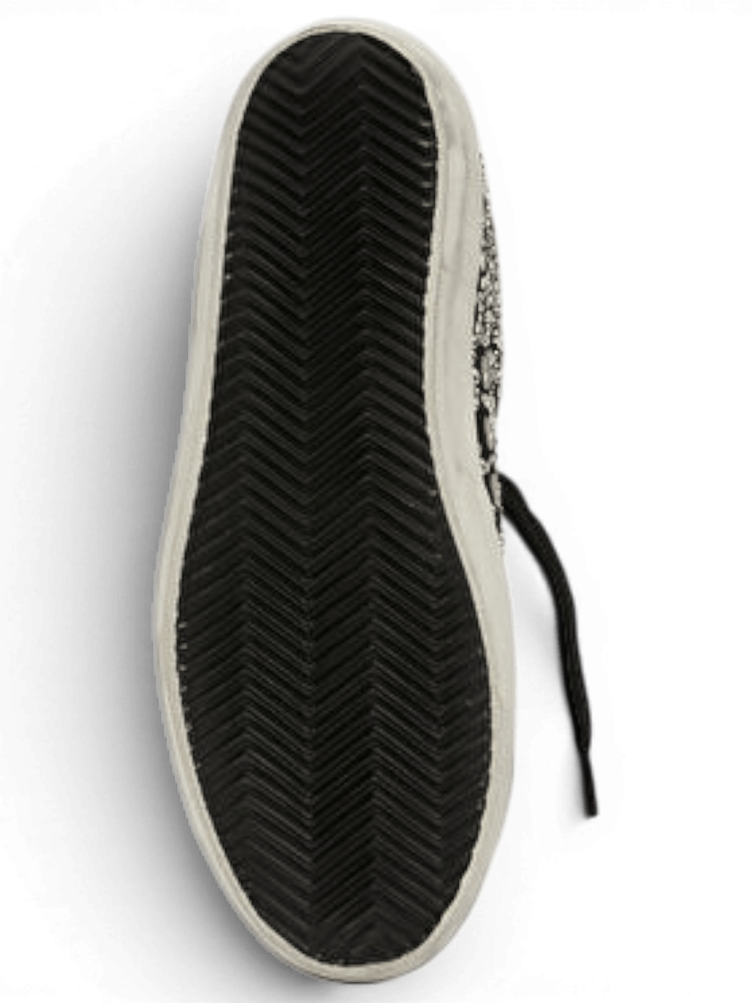Golden Goose LTD Edition Black Silver Women's Leather Sneaker Swarovski