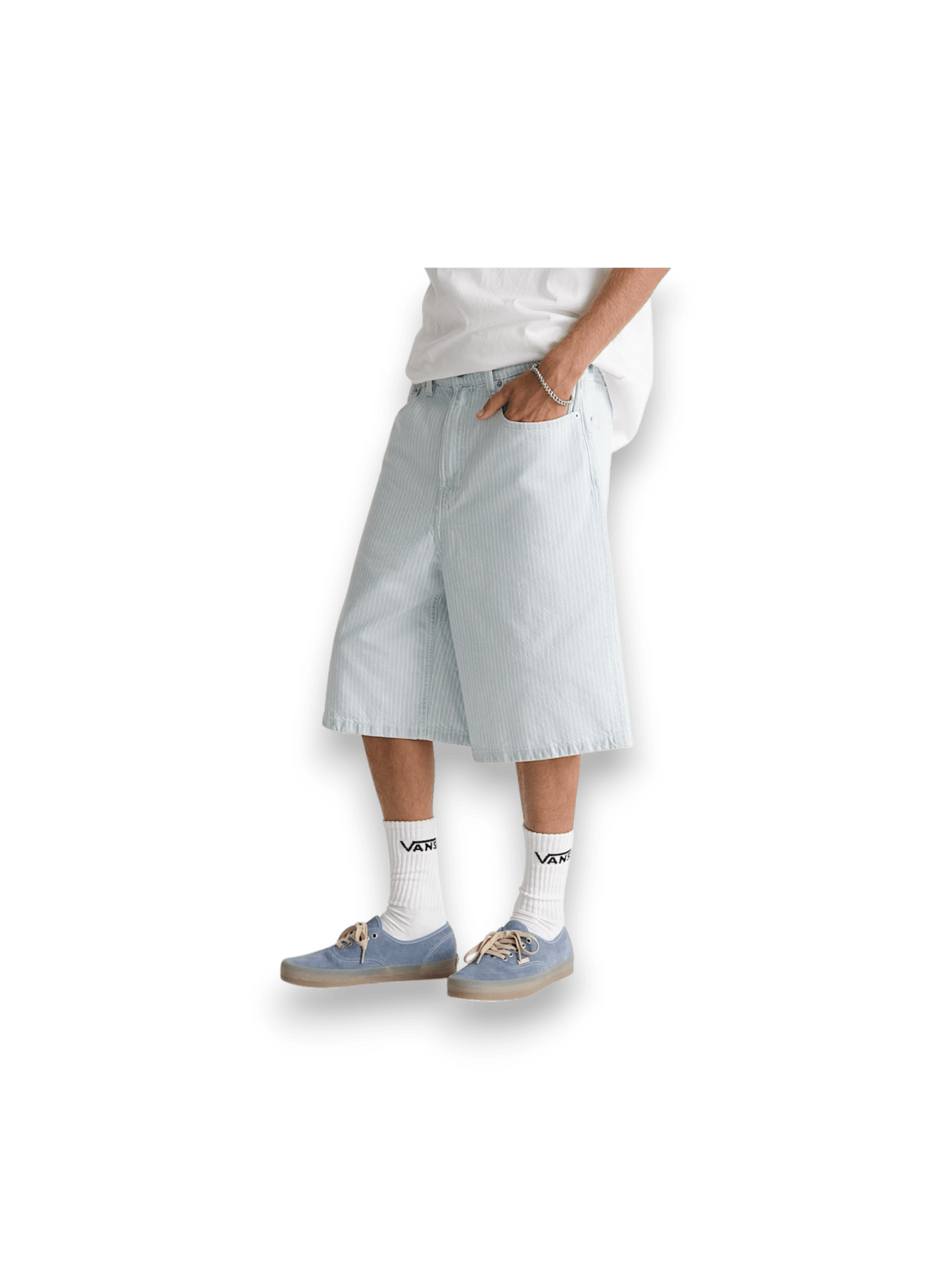 Vans Check 5 Baggy Striped Pantaloncini
