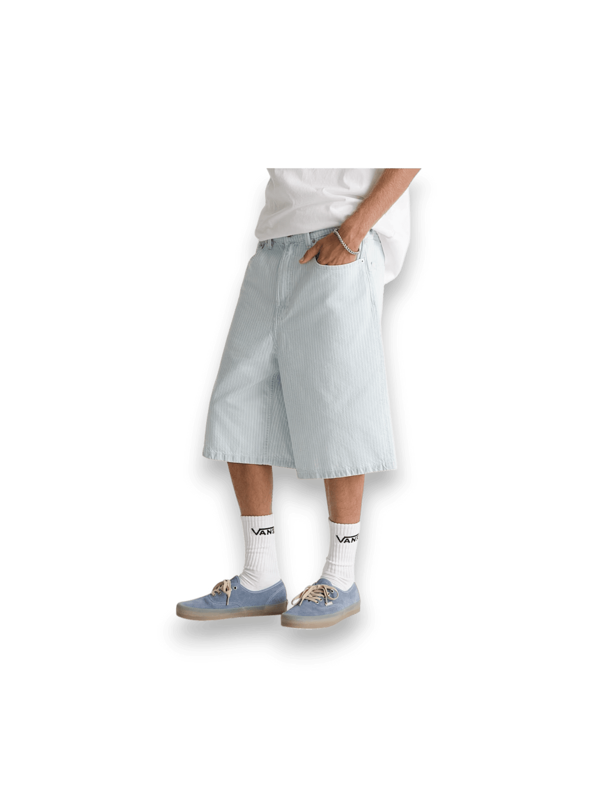 Vans Check 5 Baggy Striped Pantaloncini