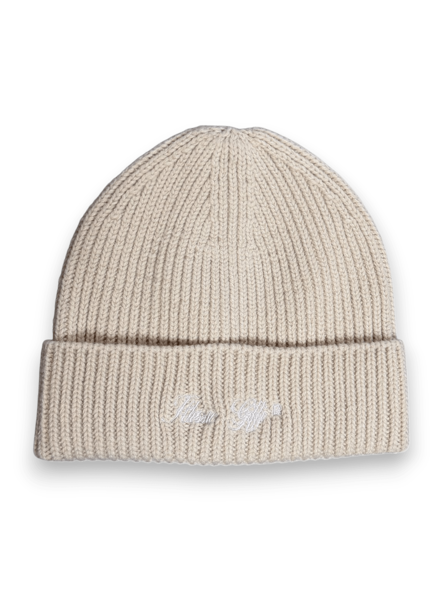 Alessio Giffi Logo beanie - Off White