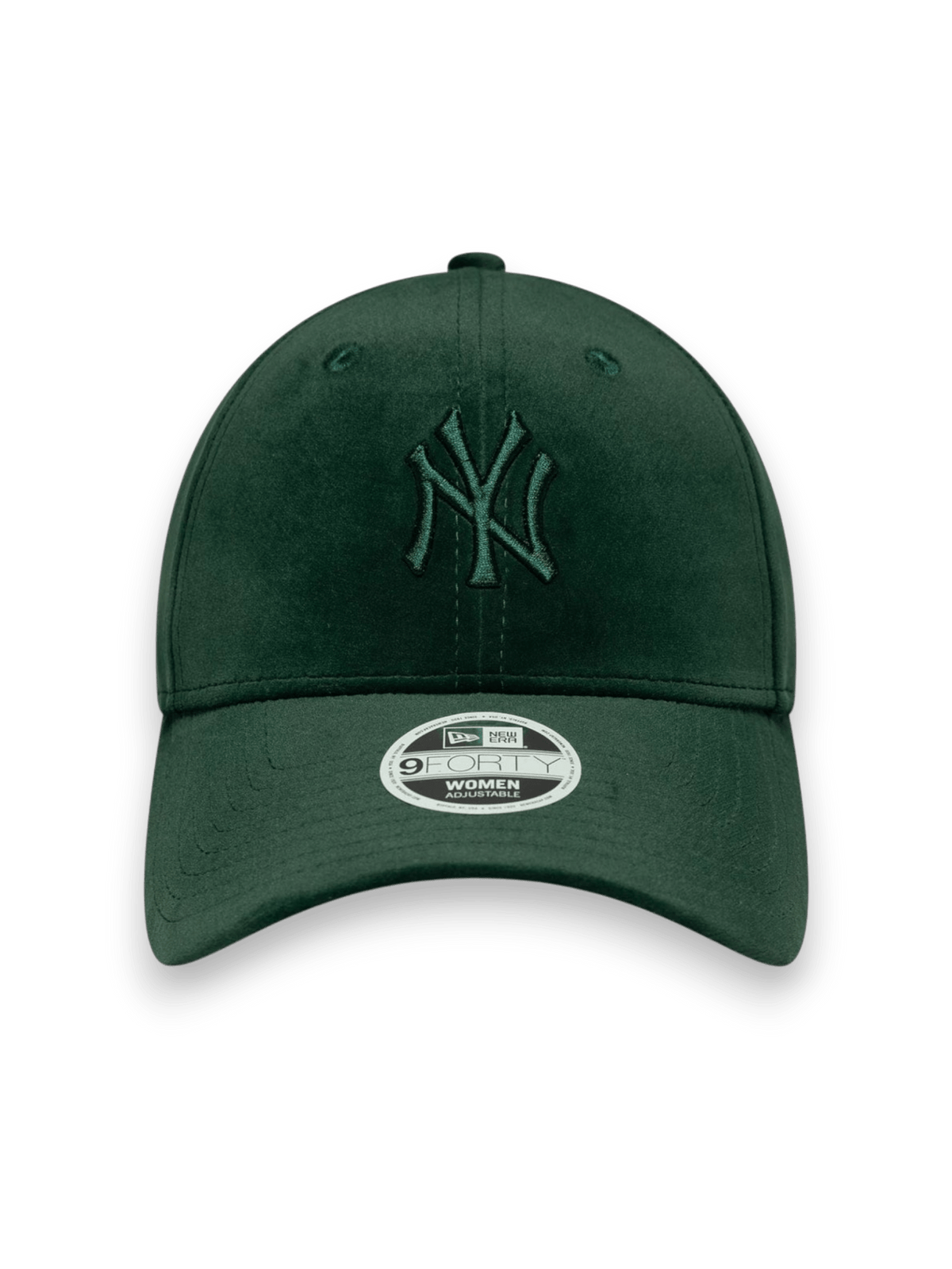 New Era 9FORTY New York Yankees MLB Velluto Verde Scuro