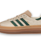 Adidas Gazelle Bold Magic Beige Collegiate Green