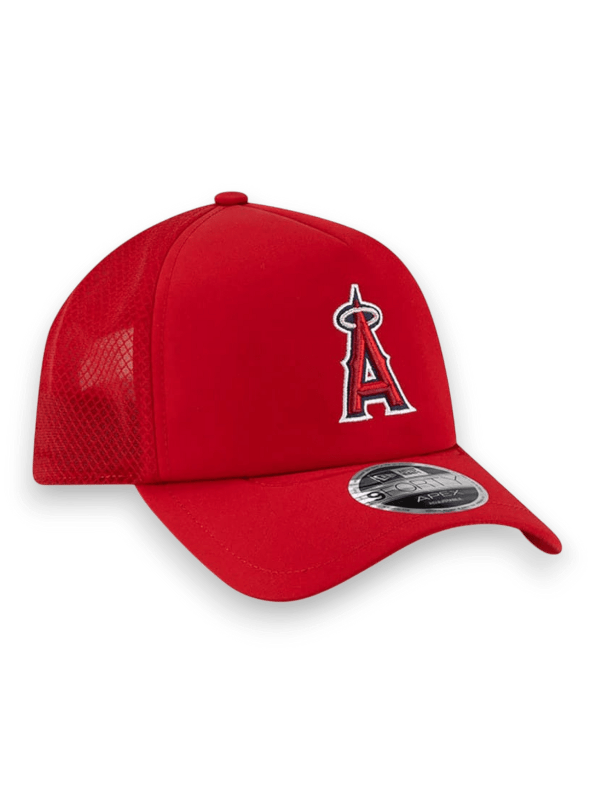 New Era Cap 9Forty LA Angels MLB Batting Practice 2026 Red 9FORTY Apex Adjustable Cap